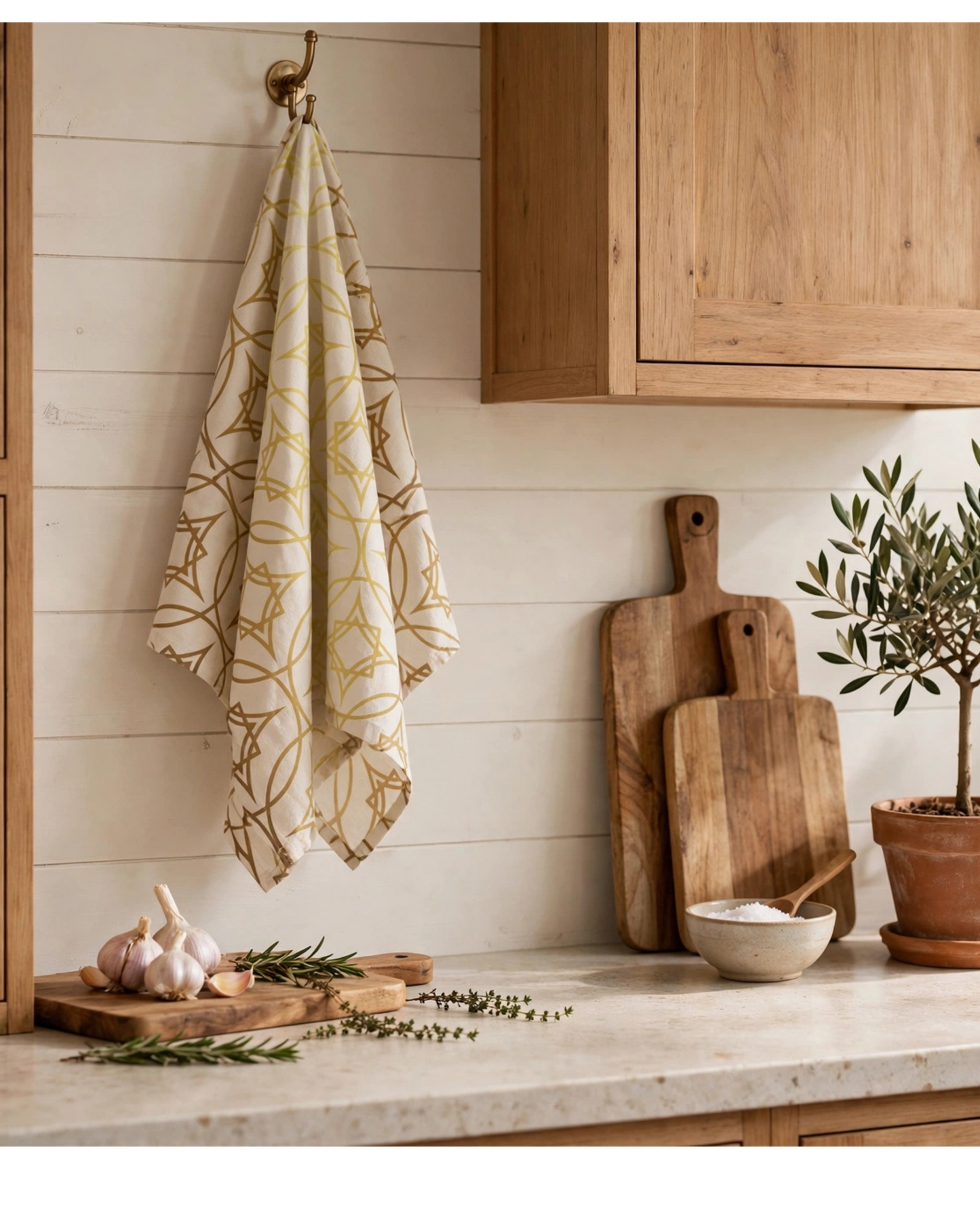 Patterns of Home Kitchen Towel | Golden Sand Tea Towel