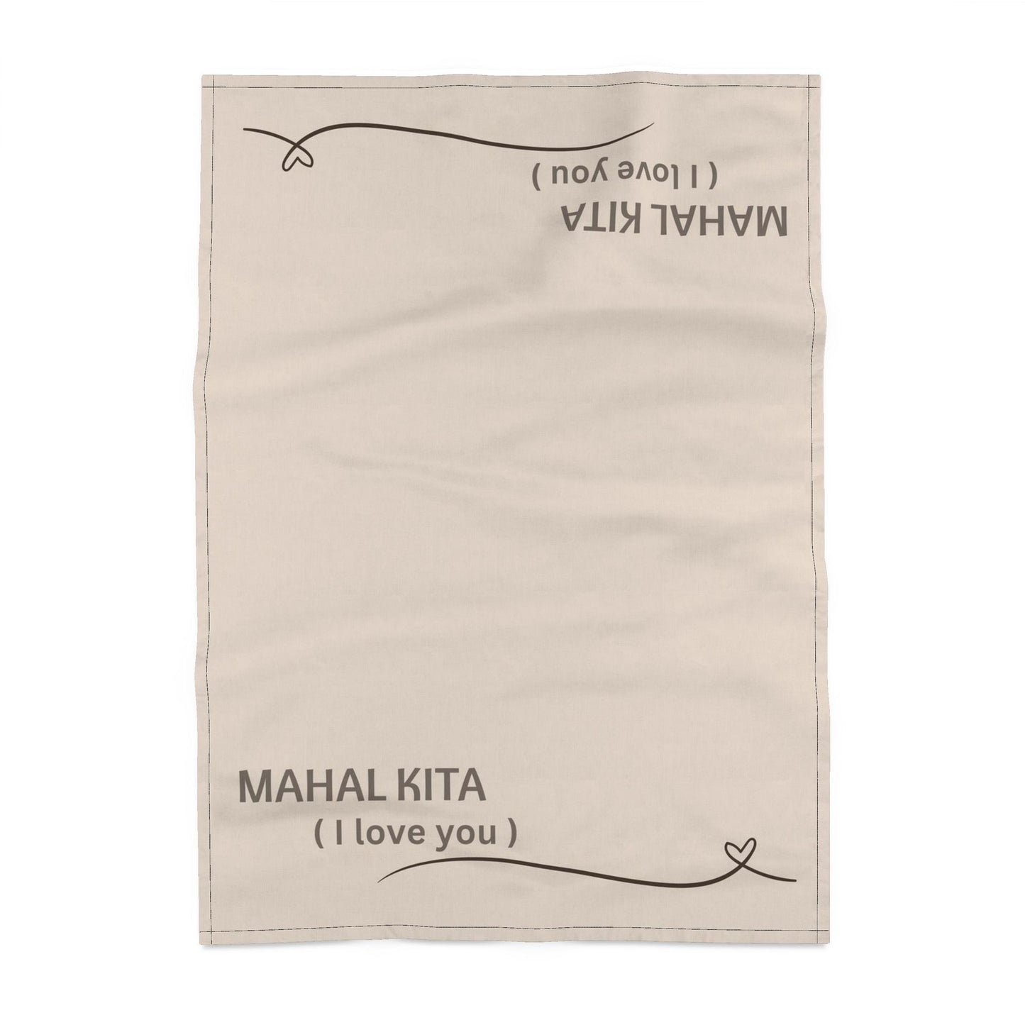 Filipino Words Tea Towel | Tagalog Filipino Kitchen Towel
