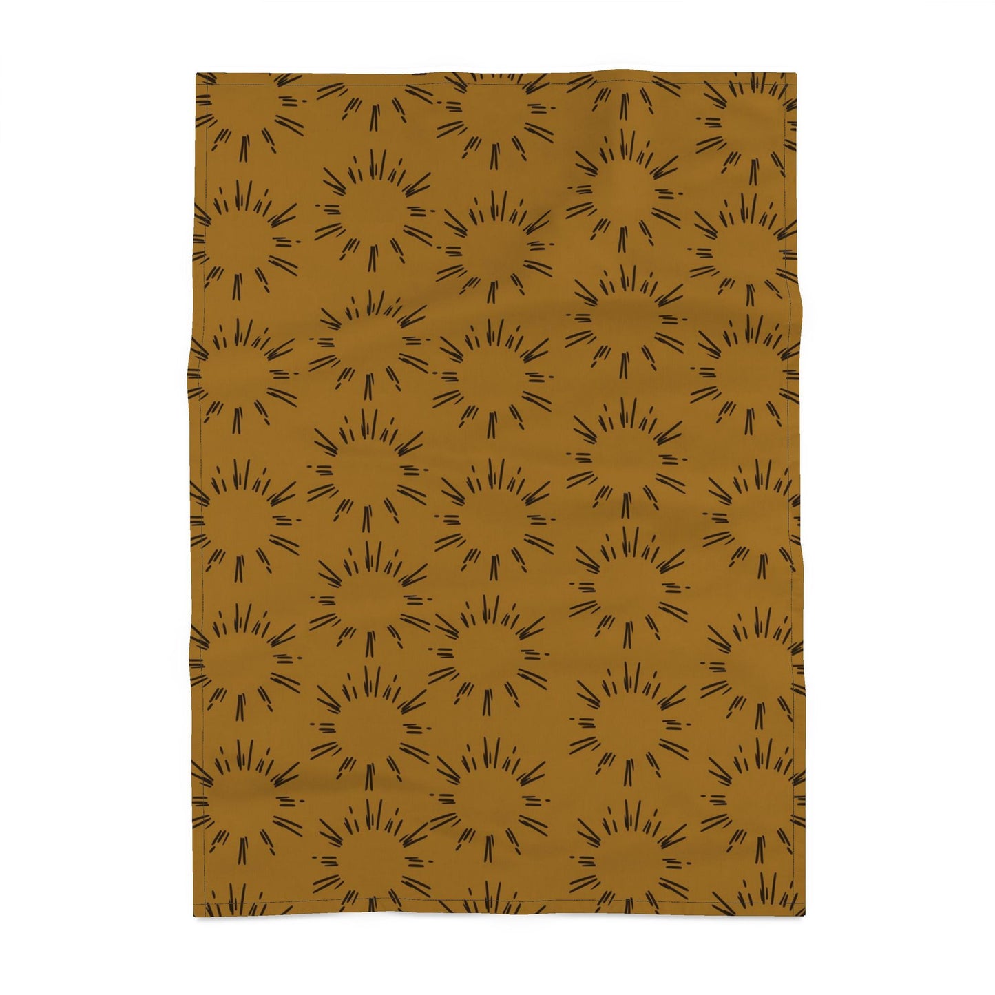 Rising Sun Tea Towel | Golden Ochre Filipino Kitchen Towel