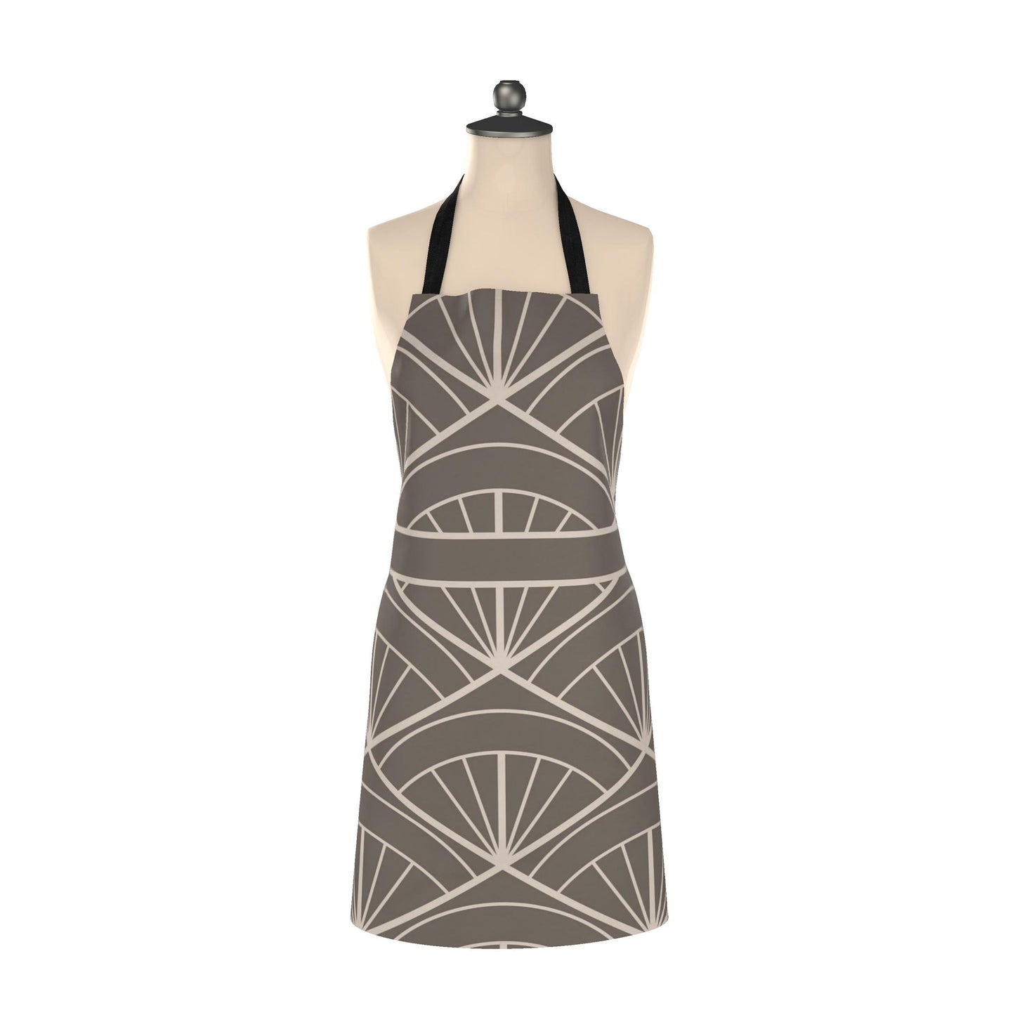 Threads of Home Apron | Charcoal Filipino Pattern Apron