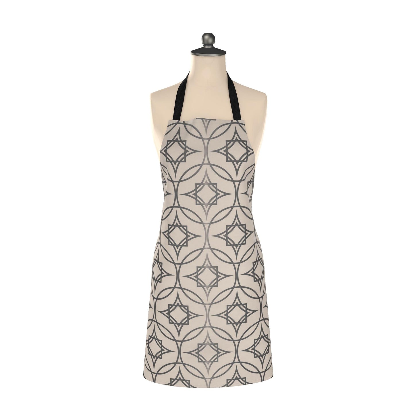 Gather Around the Table Apron | Charcoal Heritage Pattern Apron