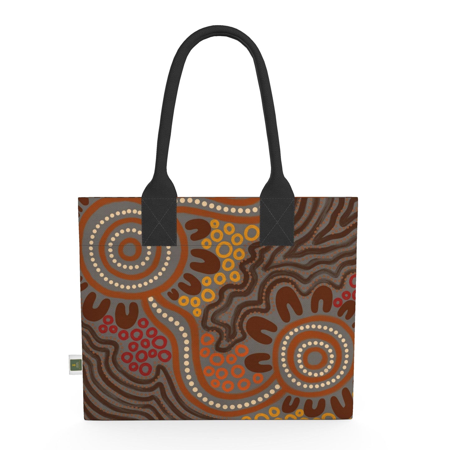 River Stone Totelet | Igbo Heritage Tote Bag