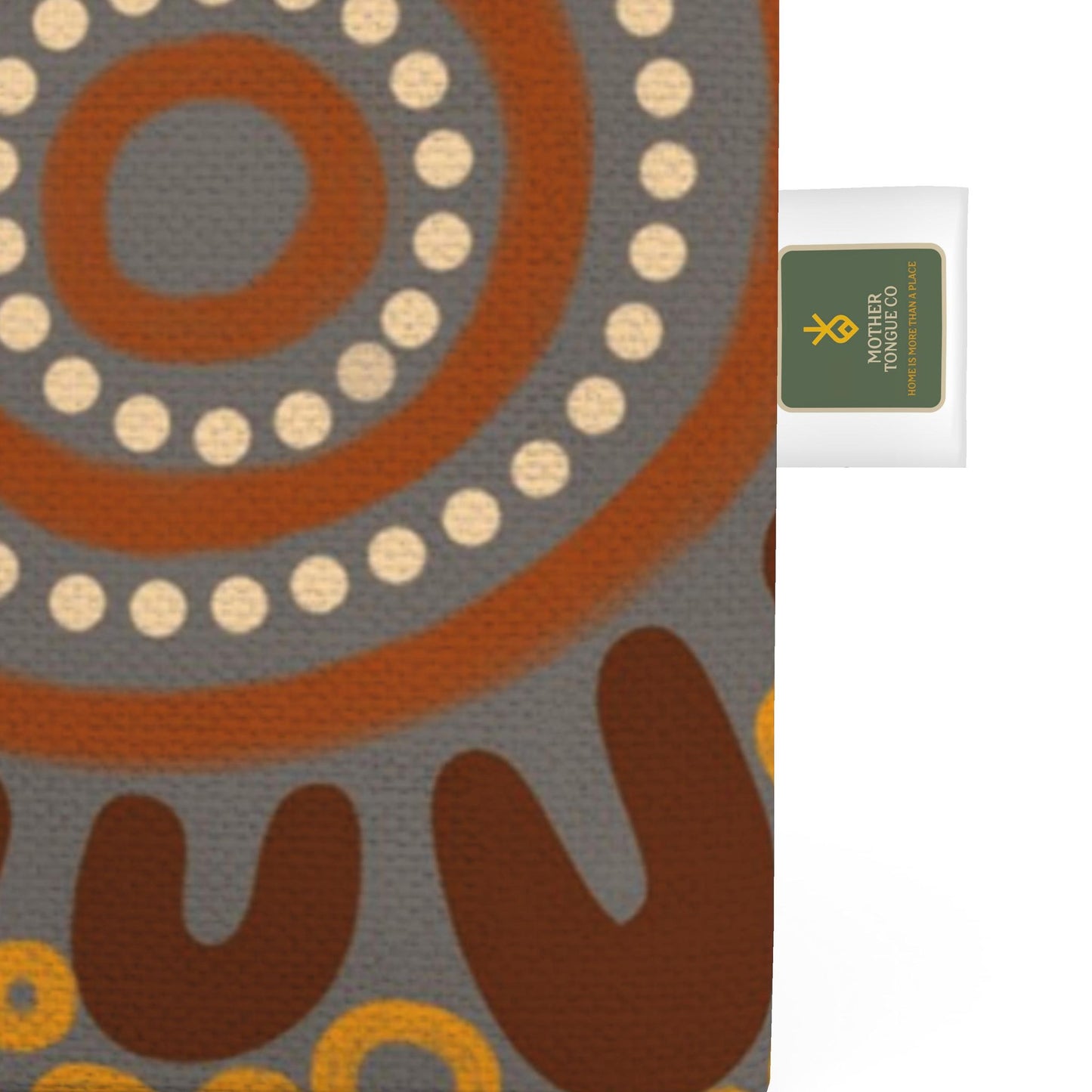 River Stone Totelet | Igbo Heritage Tote Bag