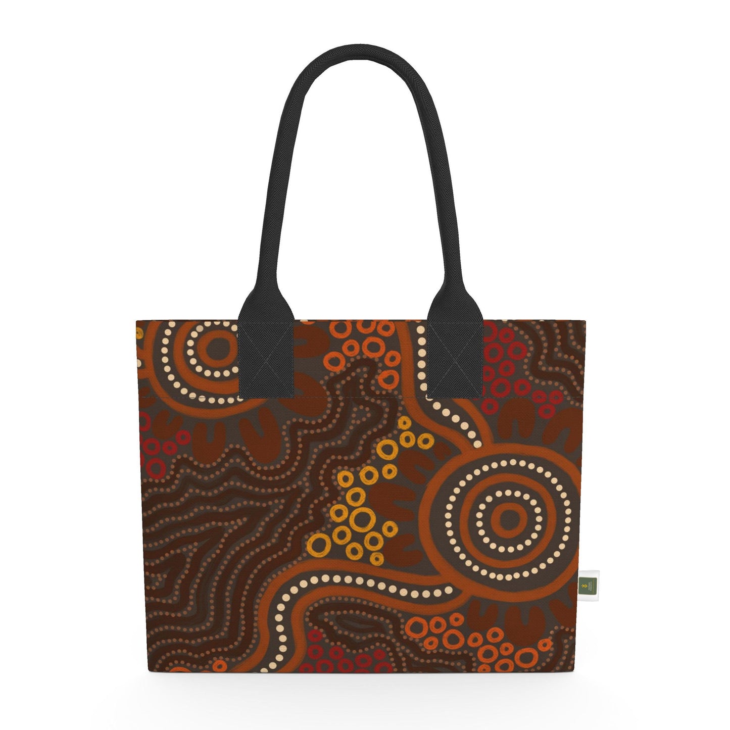 Midnight Earth Totelet | Igbo Heritage Tote Bag