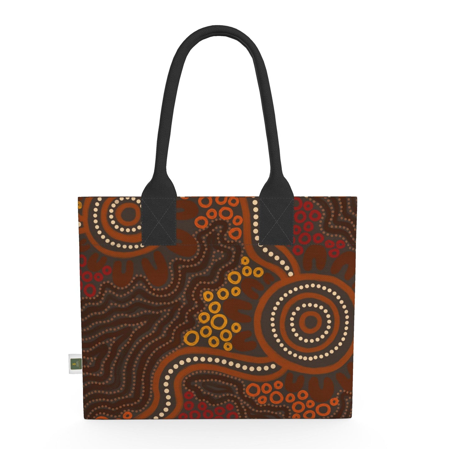 Midnight Earth Totelet | Igbo Heritage Tote Bag