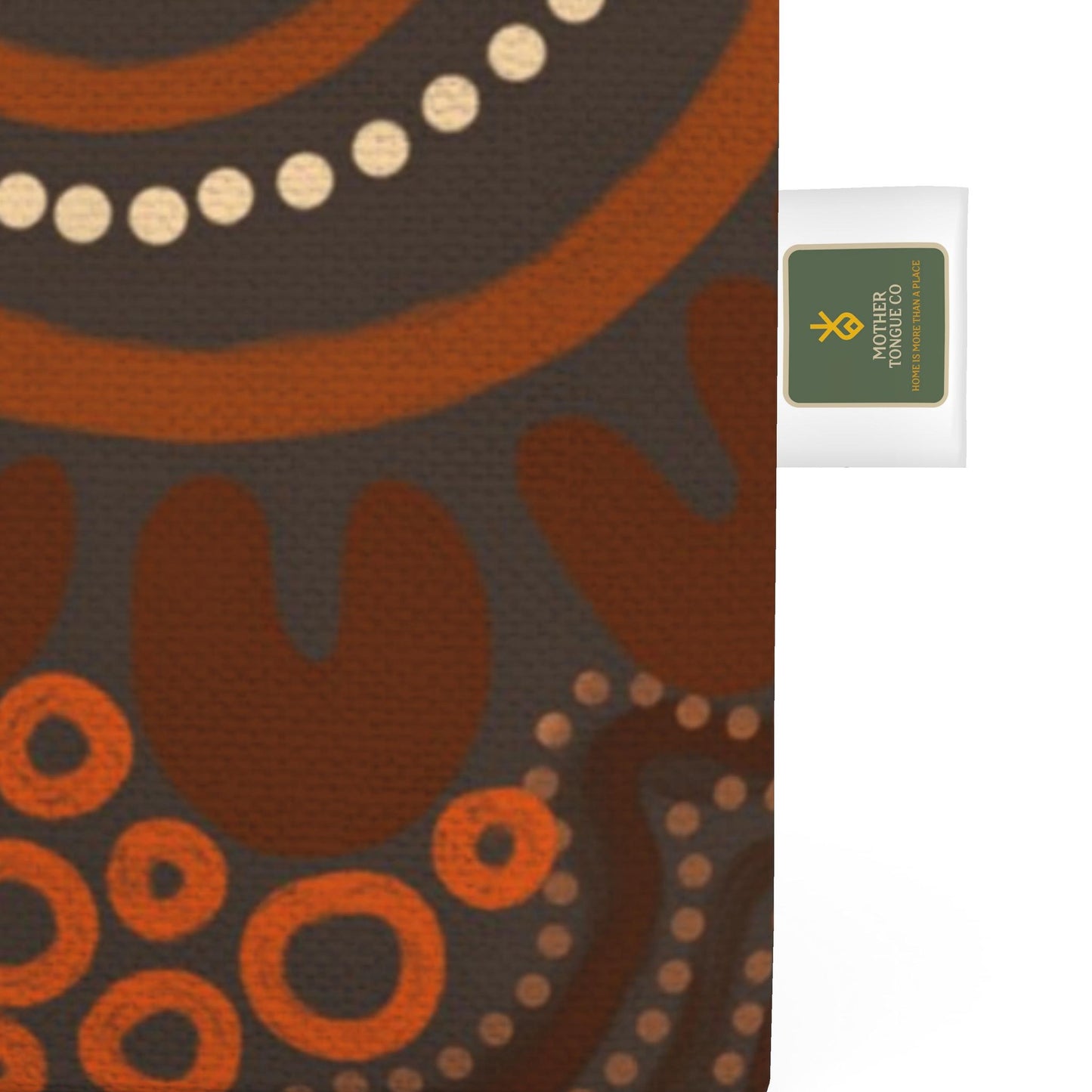 Midnight Earth Totelet | Igbo Heritage Tote Bag