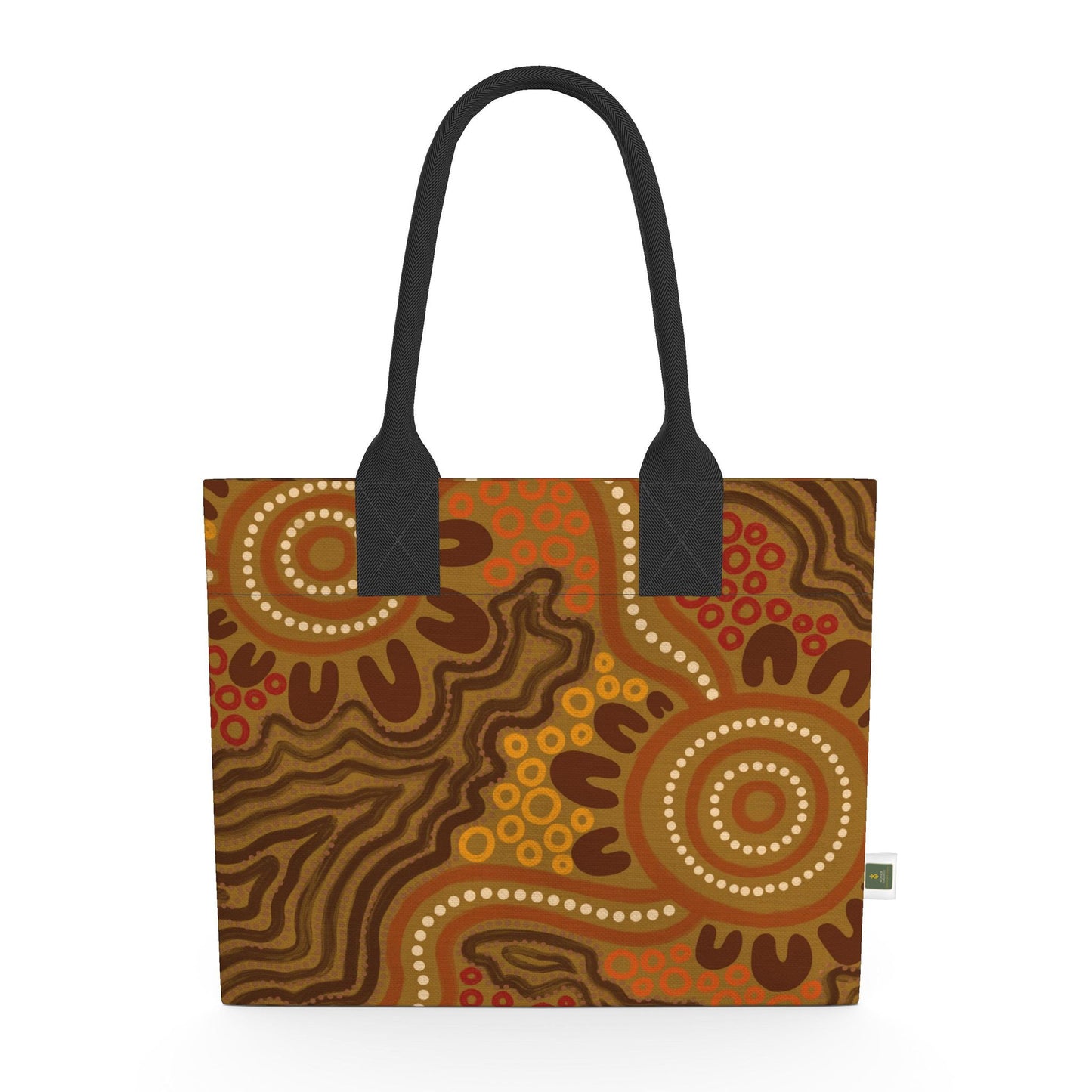 Ochre Earth Totelet | Igbo Heritage Tote Bag