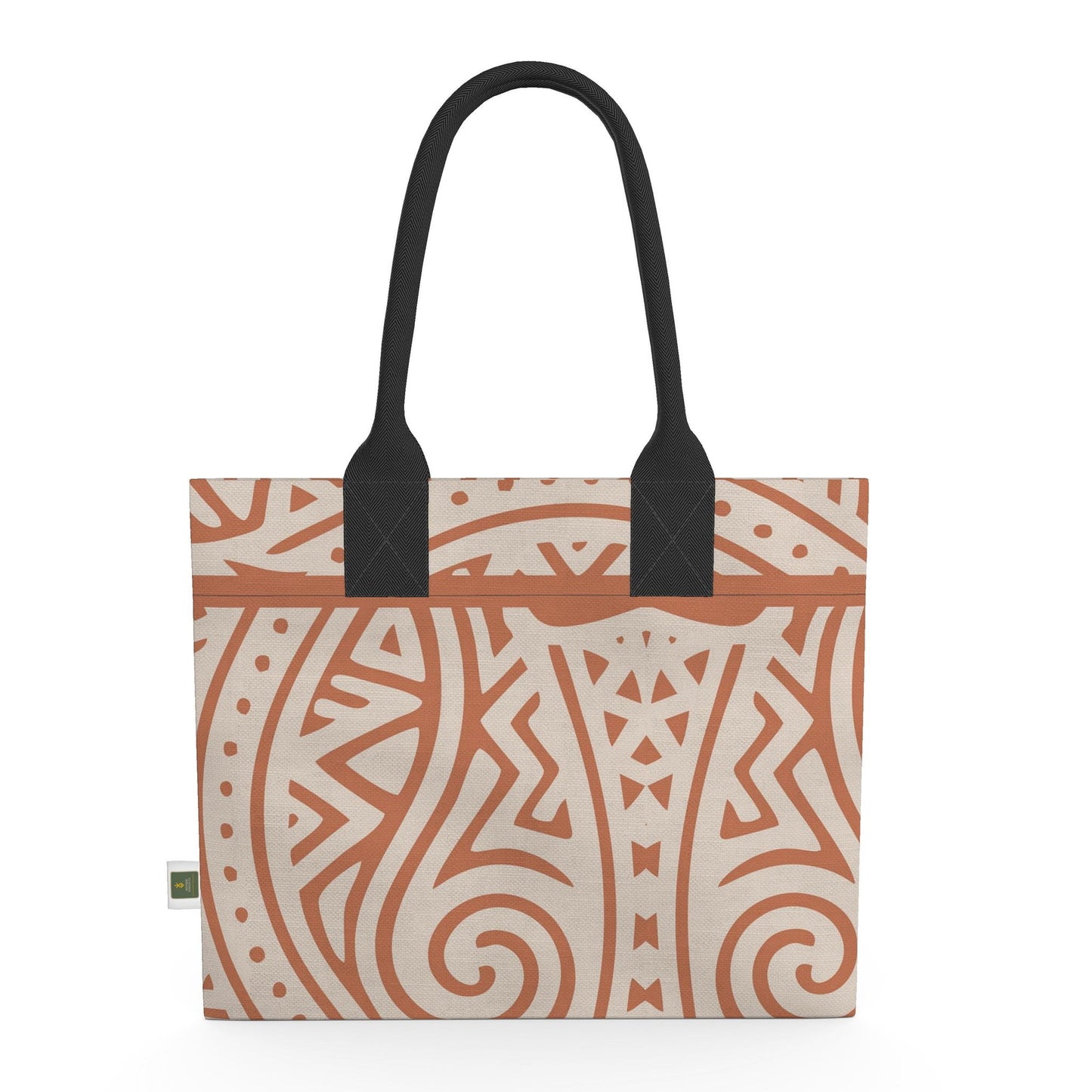 Terracotta Heritage Totelet | African Geometric Tote Bag