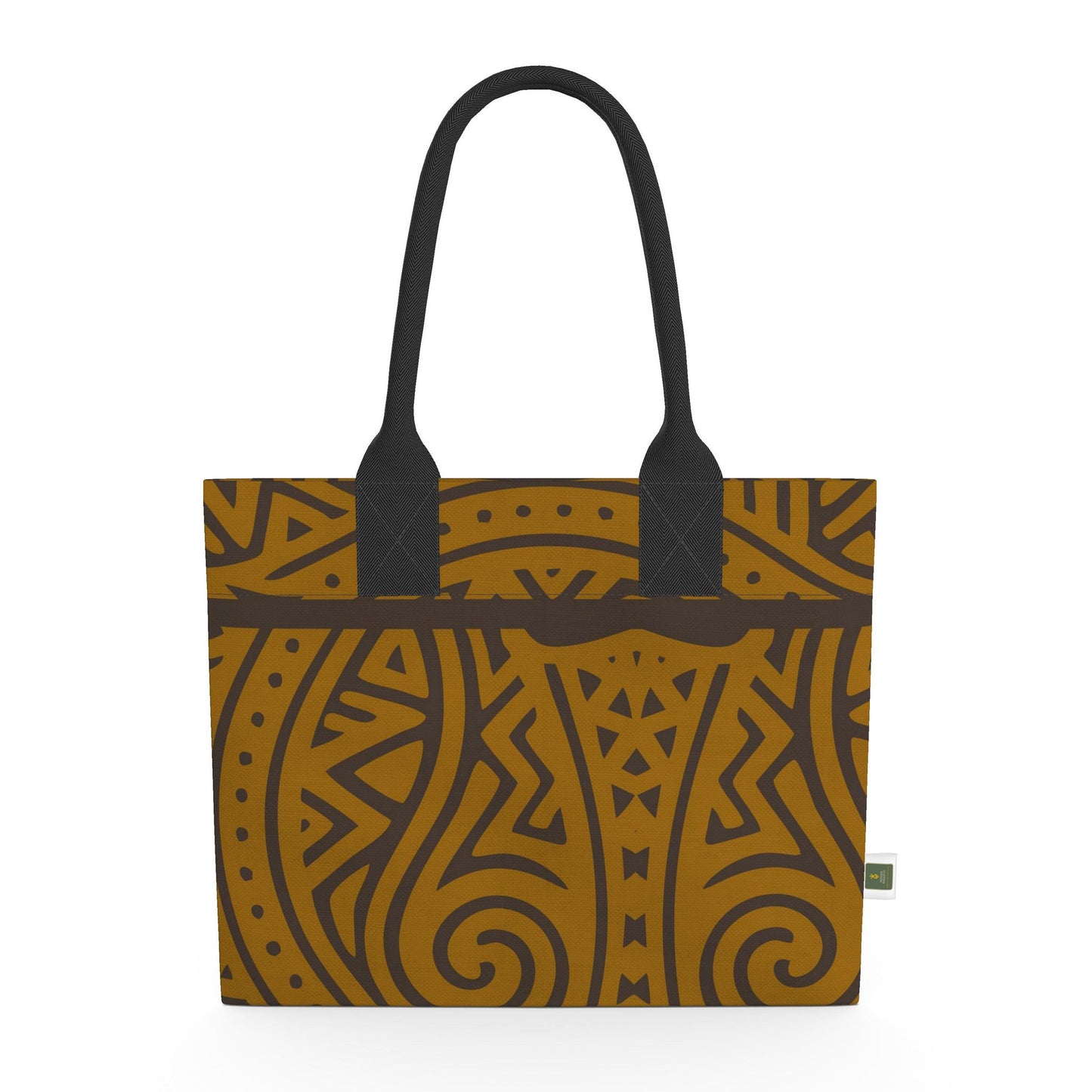 Golden Heritage Totelet | African Geometric Tote Bag