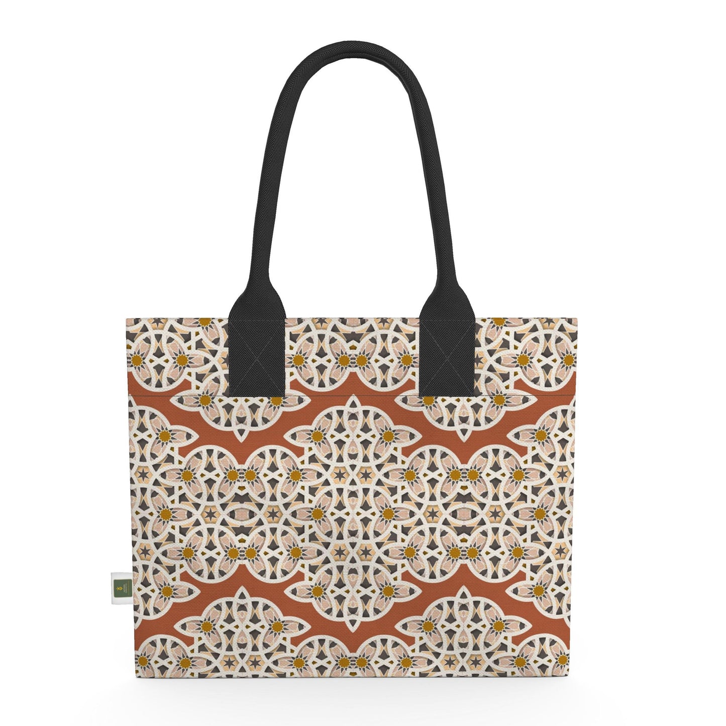 Terracotta Mosaic Totelet | Filipino Patterns of Heritage Tote Bag