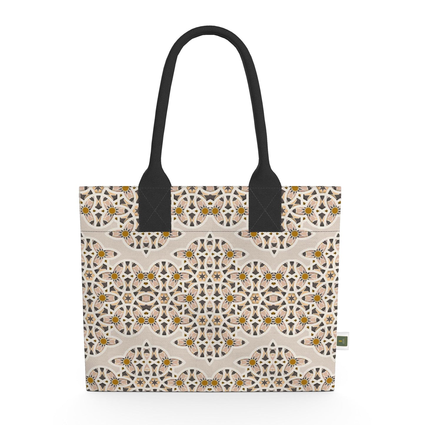 Ivory Mosaic Totelet | Filipino Patterns of Heritage Tote Bag