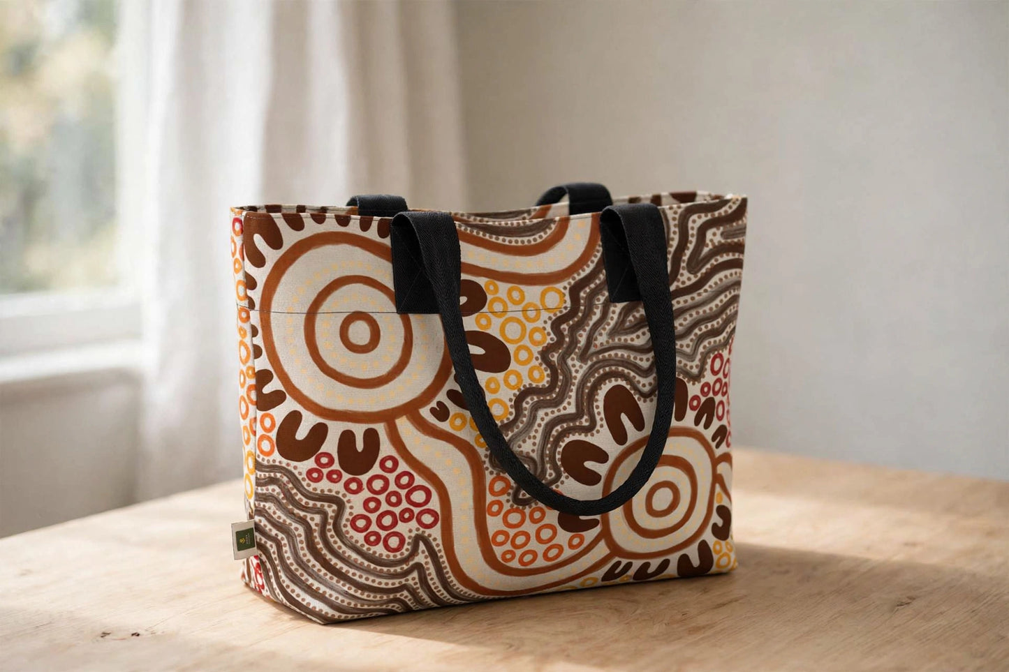 Clay Horizon Totelet | Igbo Heritage Tote Bag