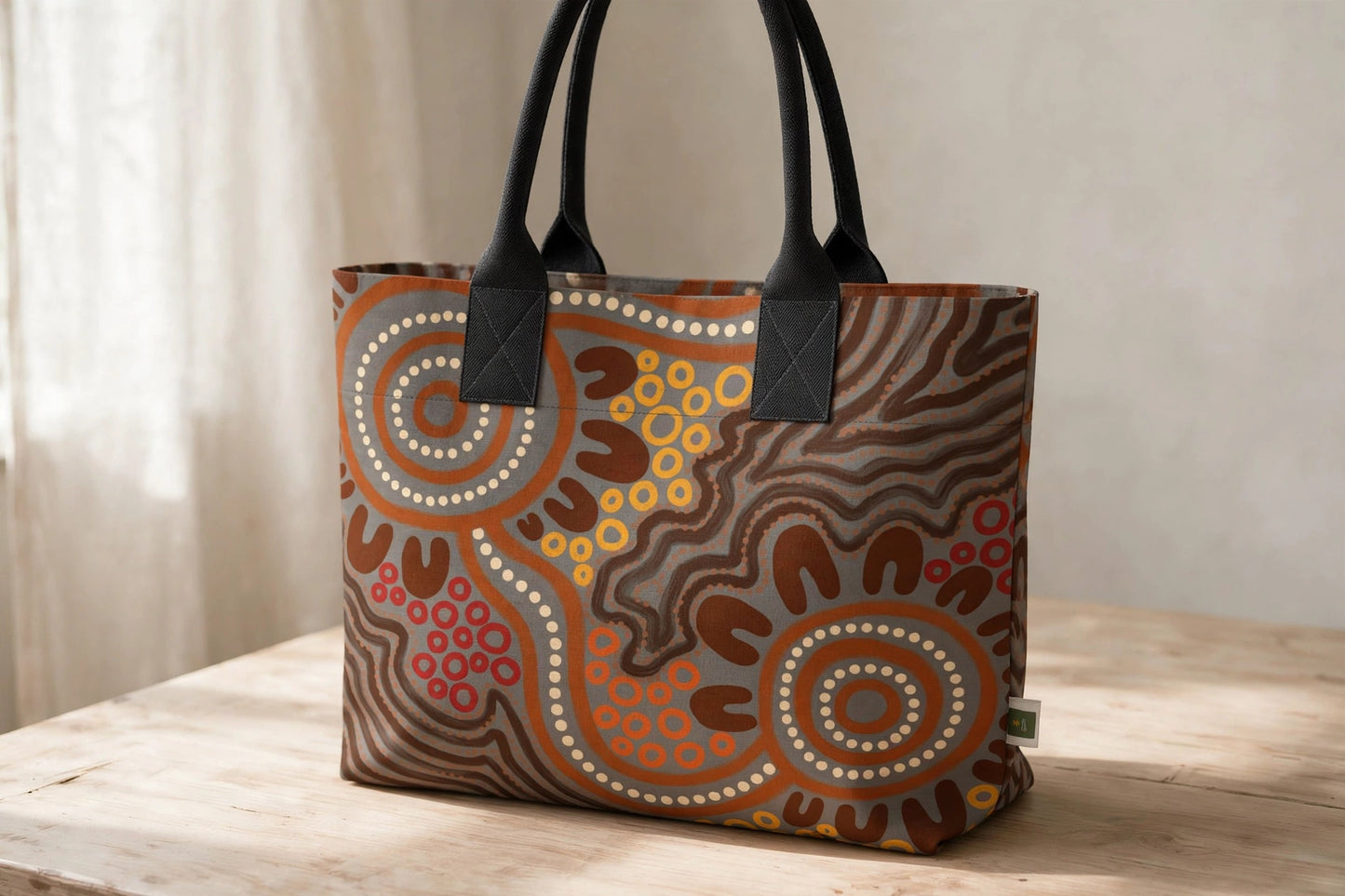 River Stone Totelet | Igbo Heritage Tote Bag