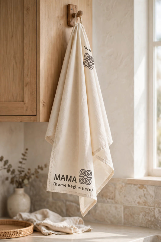 Igbo Language Tea Towel | Igbo Kitchen Towel