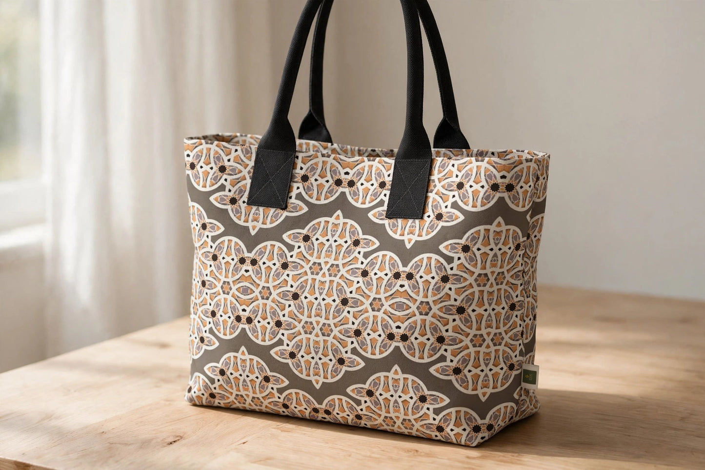 Stone Mosaic Totelet | Filipino Patterns of Heritage Tote Bag
