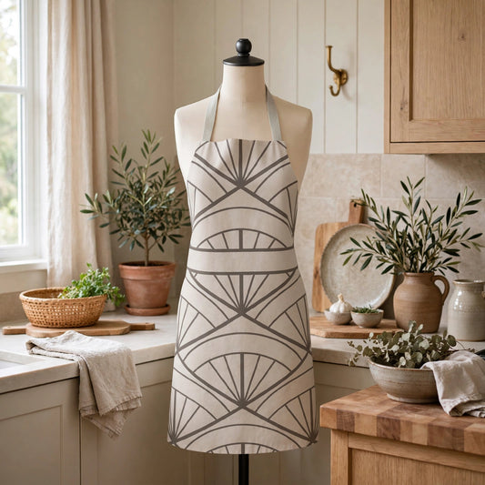 Threads of Home Apron | Stone Filipino Pattern Apron