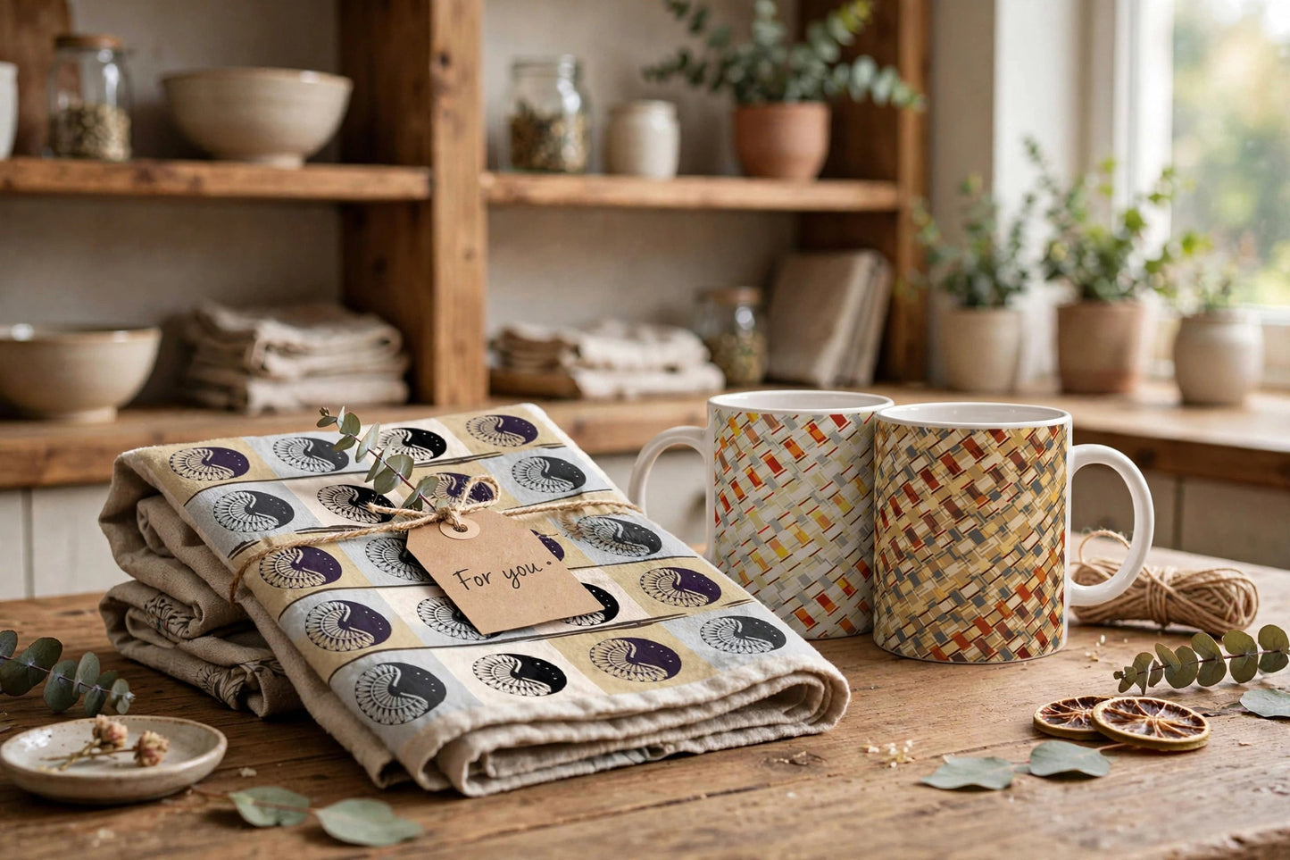Woven Heritage Coffee Cup | Filipino Inspired Pattern Mug