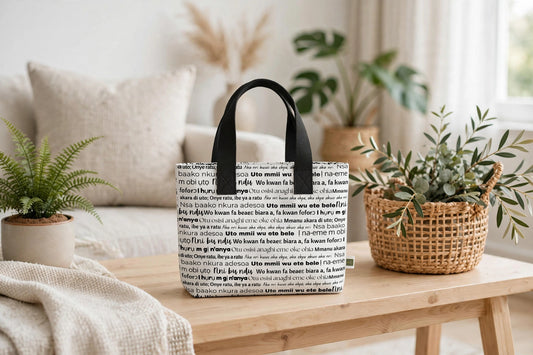 Classic Echoes Totelet | Igbo Language Tote Bag