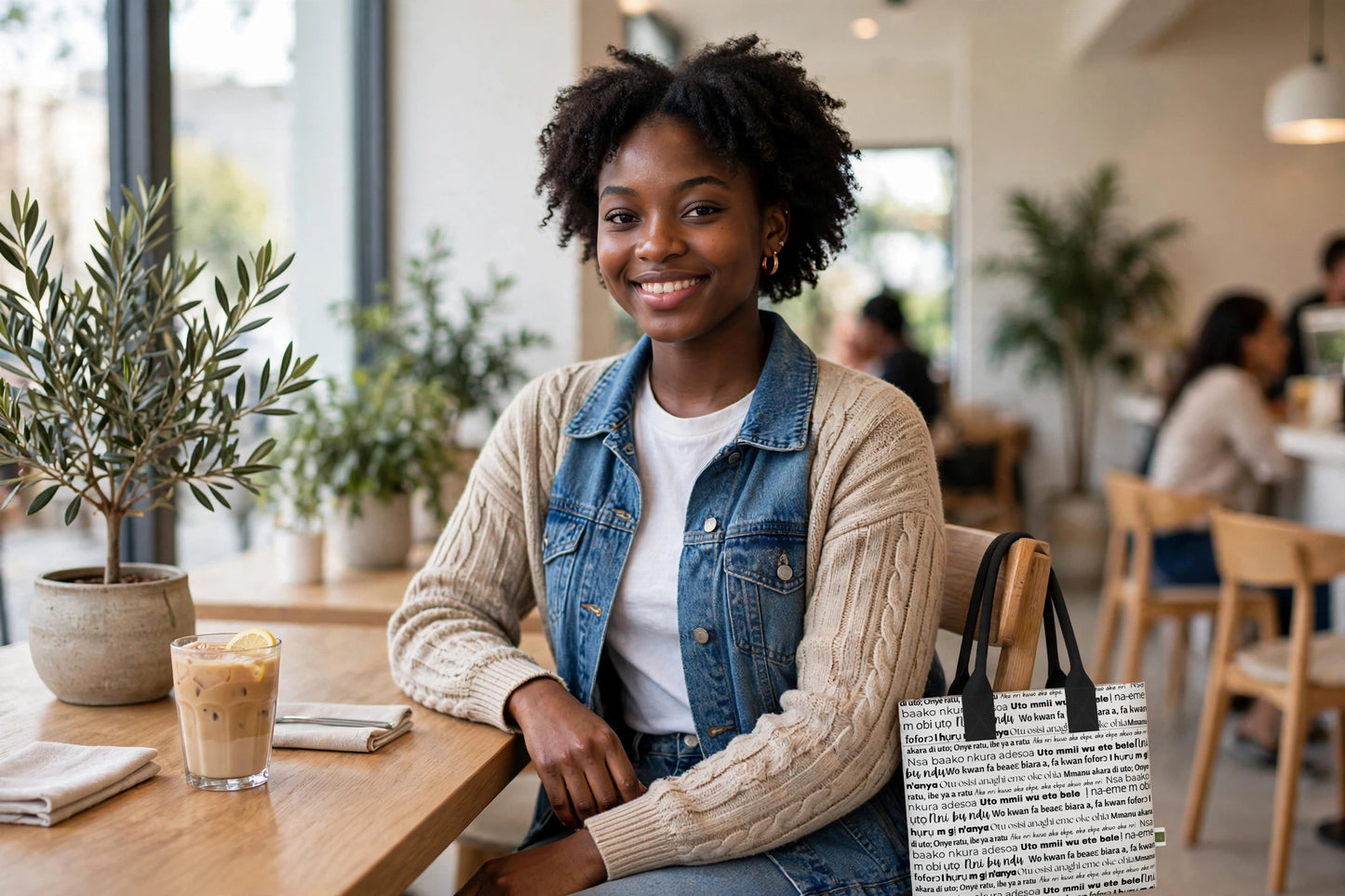 Classic Echoes Totelet | Igbo Language Tote Bag