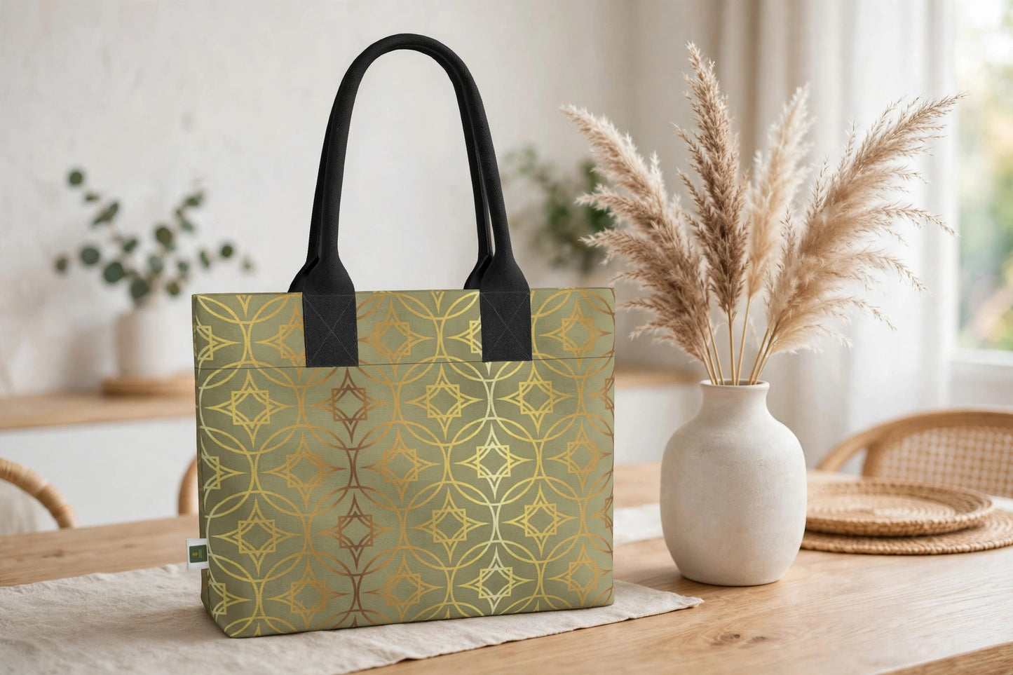 Sage Weave Totelet | Filipino Heritage Tote Bag