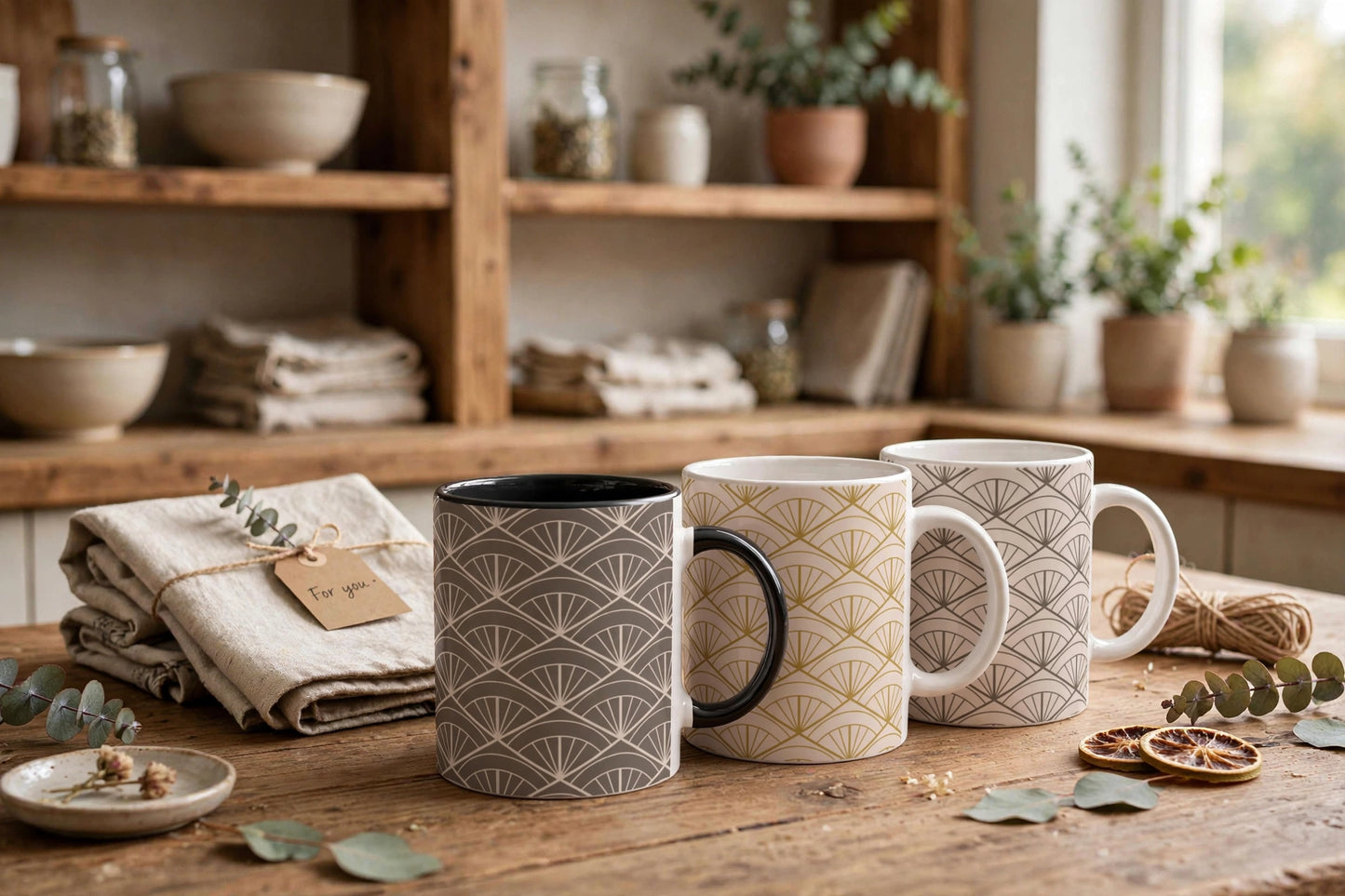Island Horizons Coffee Cup | Coastal Sand Mug