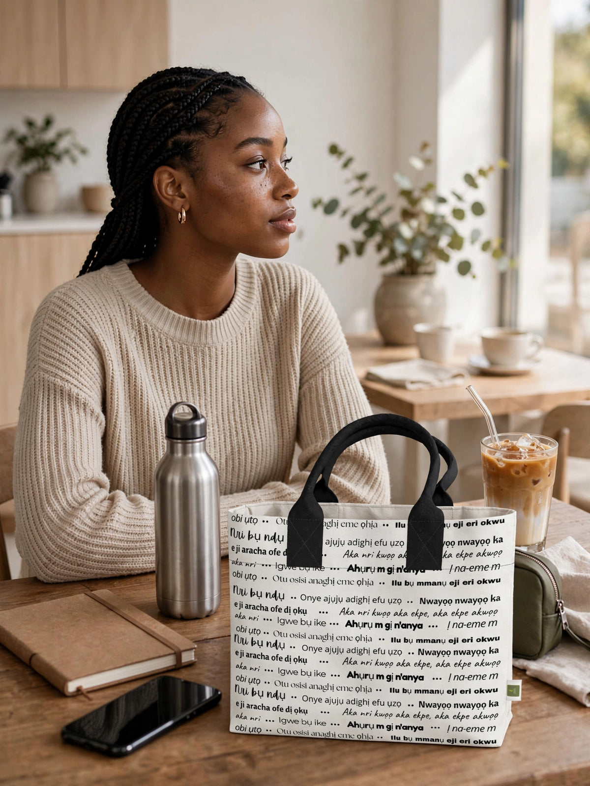 Classic Echoes Totelet | Igbo Language Tote Bag