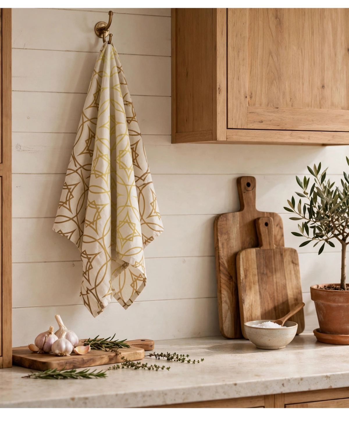 Patterns of Home Kitchen Towel | Golden Sand Tea Towel