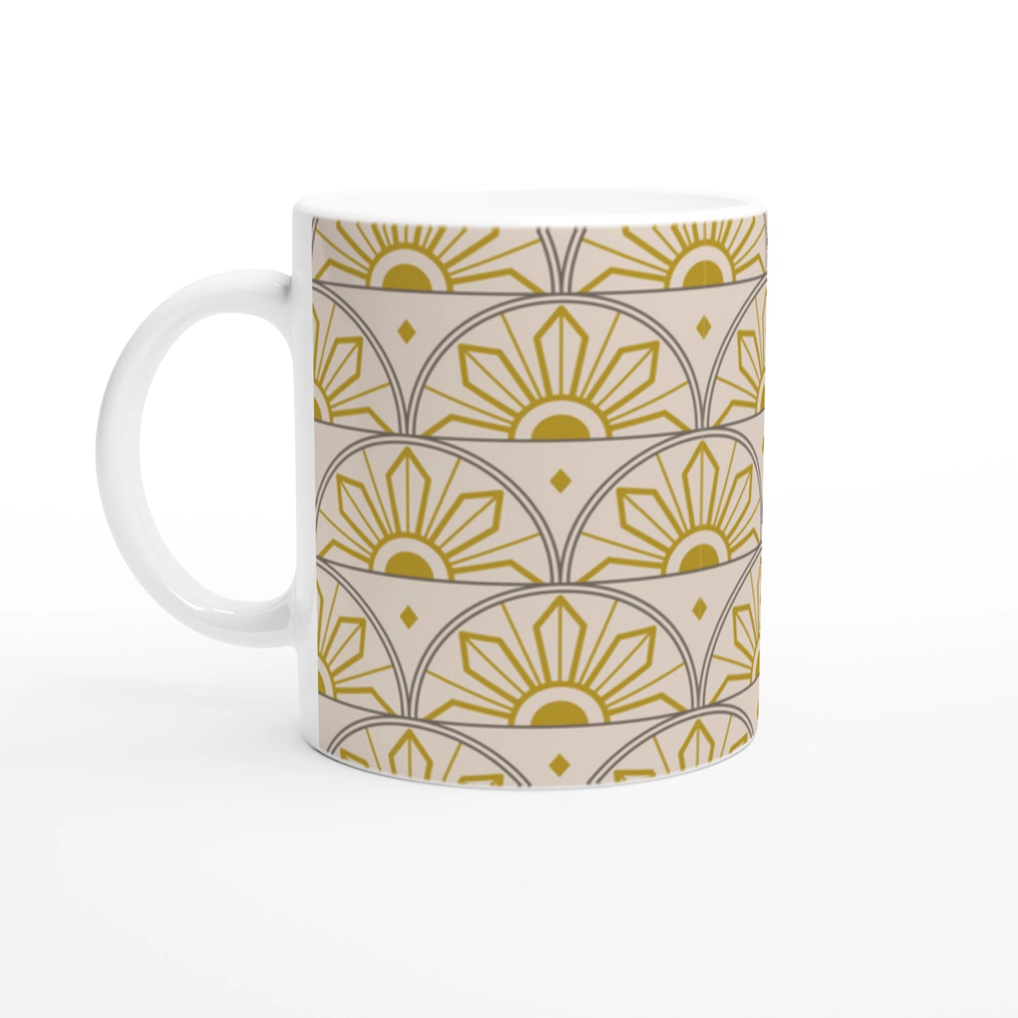 Rising Sun Filipino Mug | Morning Sun Heritage Coffee Cup
