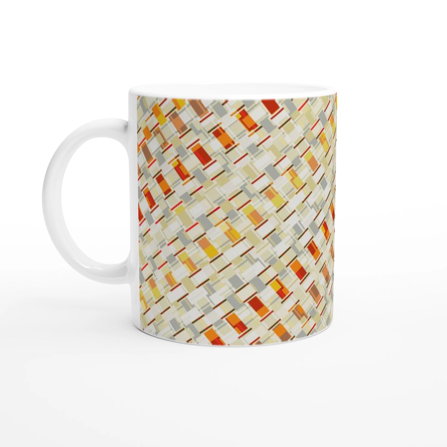 Woven Heritage Coffee Cup | Filipino Inspired Pattern Mug