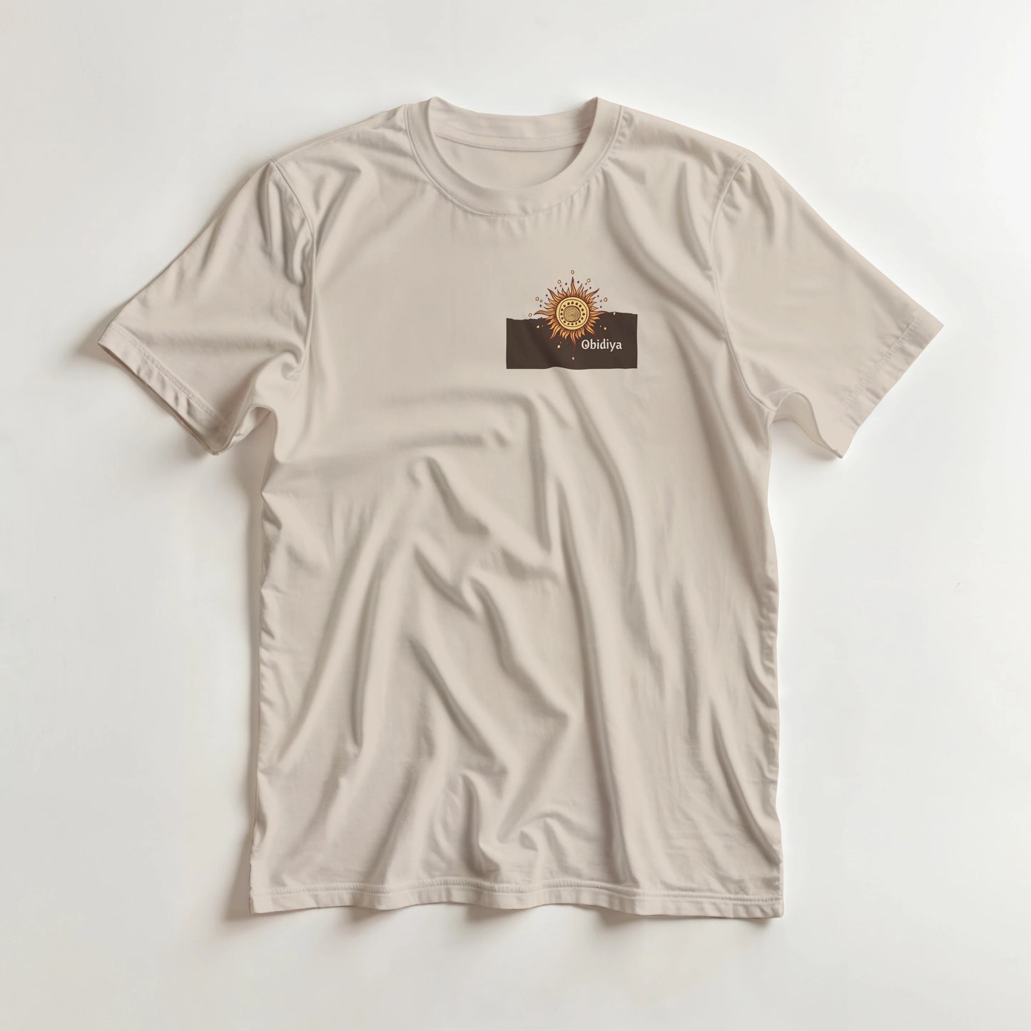 Sun Motif Shirt | Igbo Crewneck T-shirt