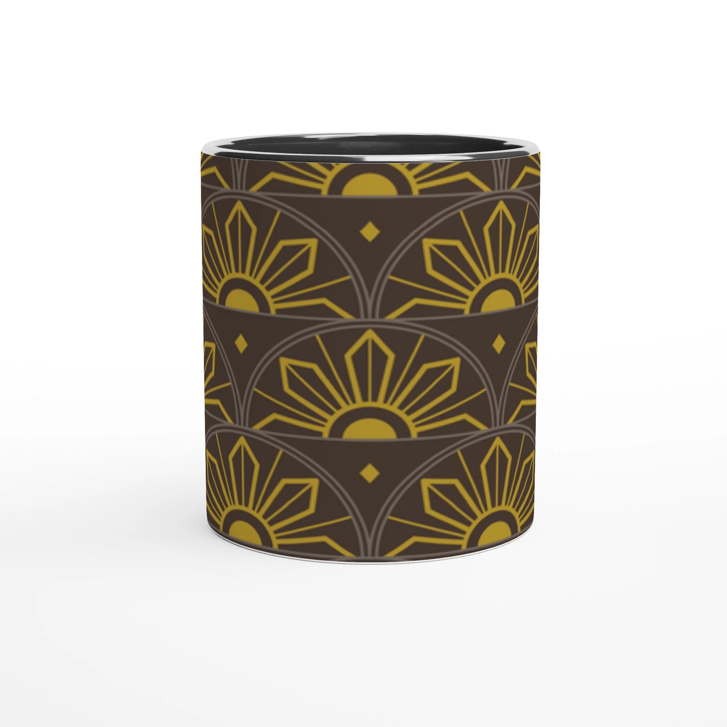 Rising Sun Filipino Coffee Cup | Midnight Heritage Mug