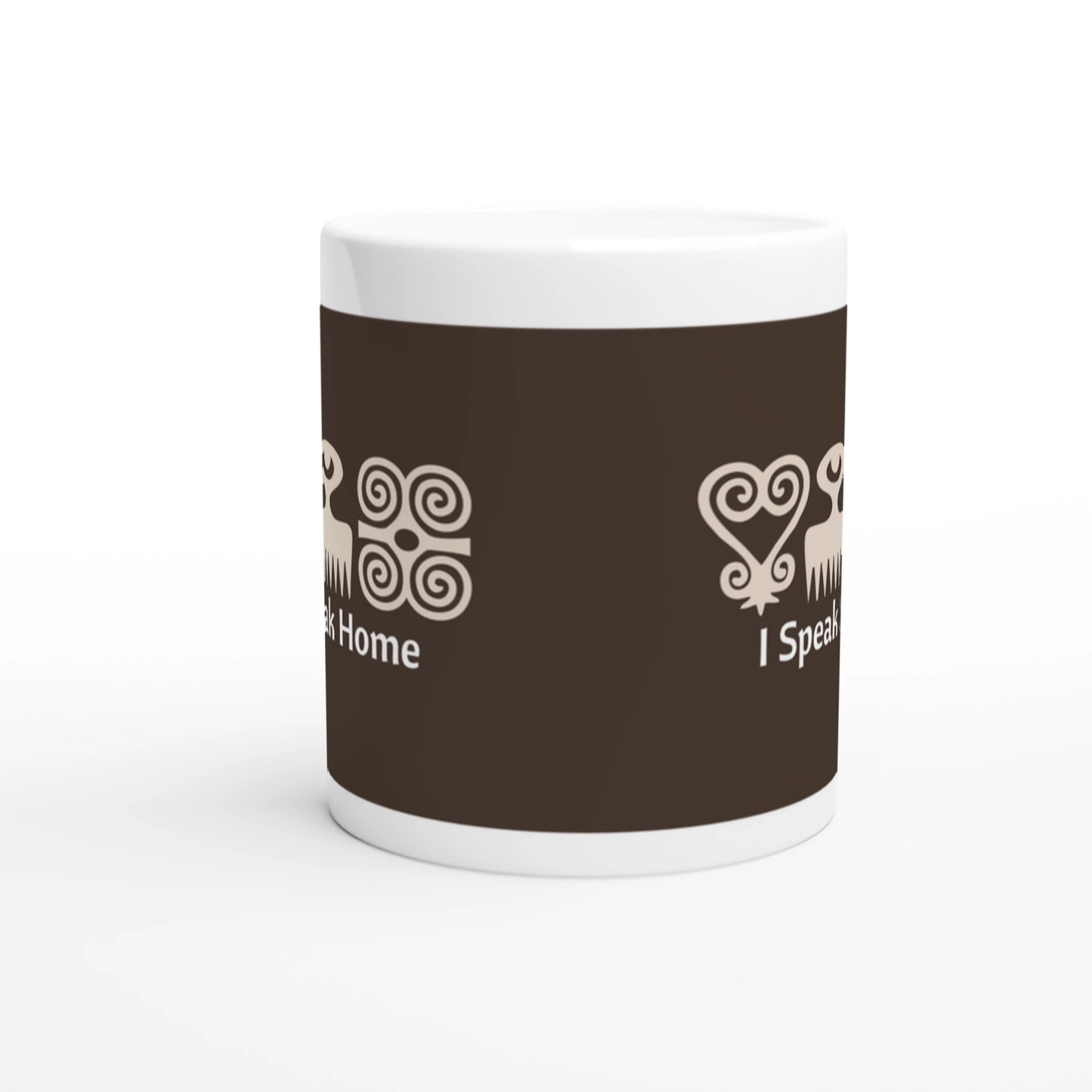 African Heritage Coffee Cup | Adinkra Symbols Mug