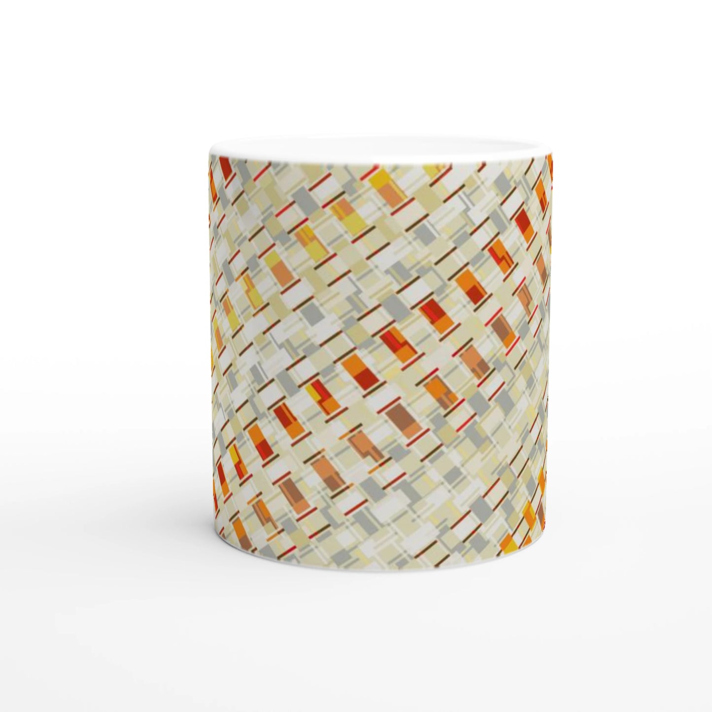 Woven Heritage Coffee Cup | Filipino Inspired Pattern Mug