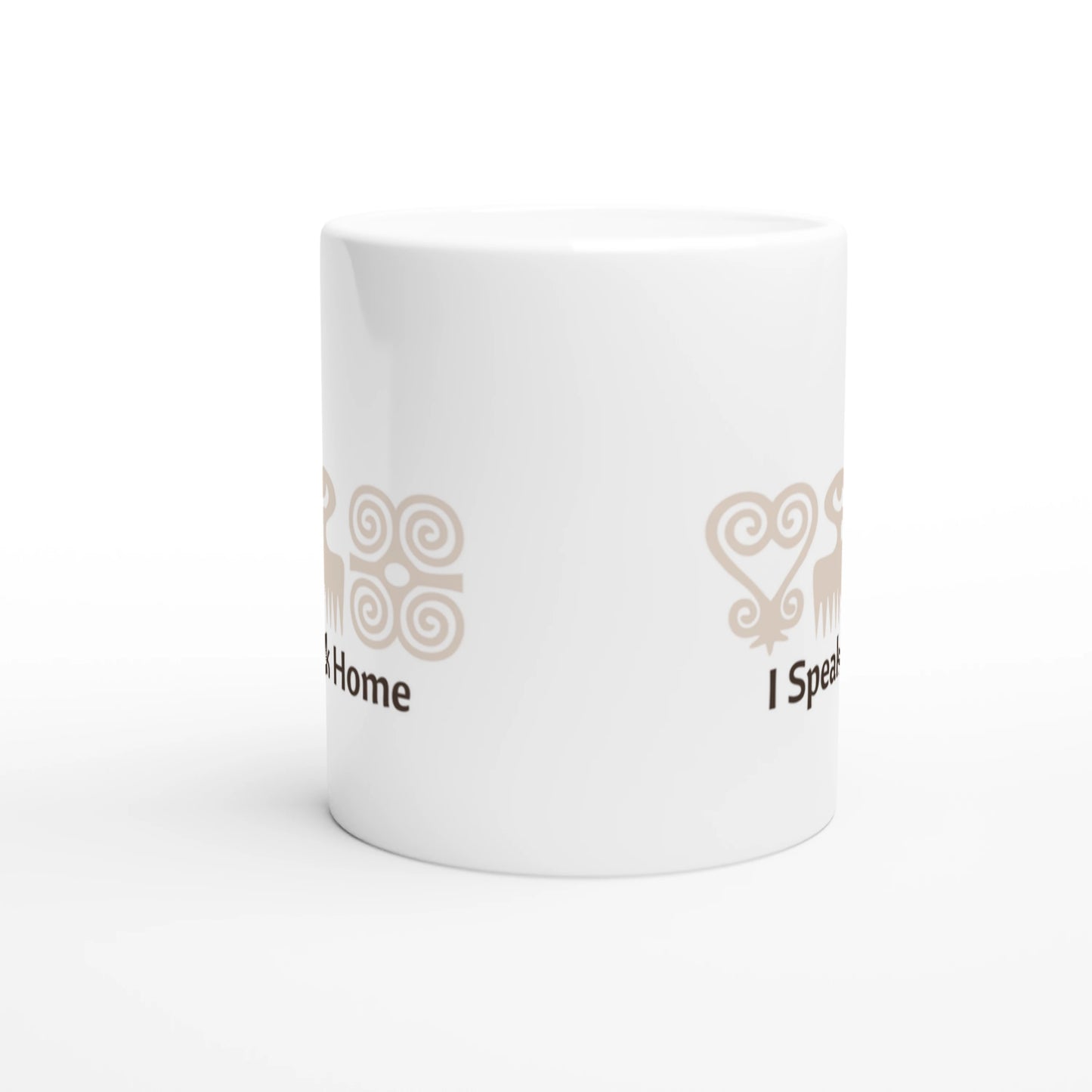 African Heritage Coffee Cup | Adinkra Symbols Mug