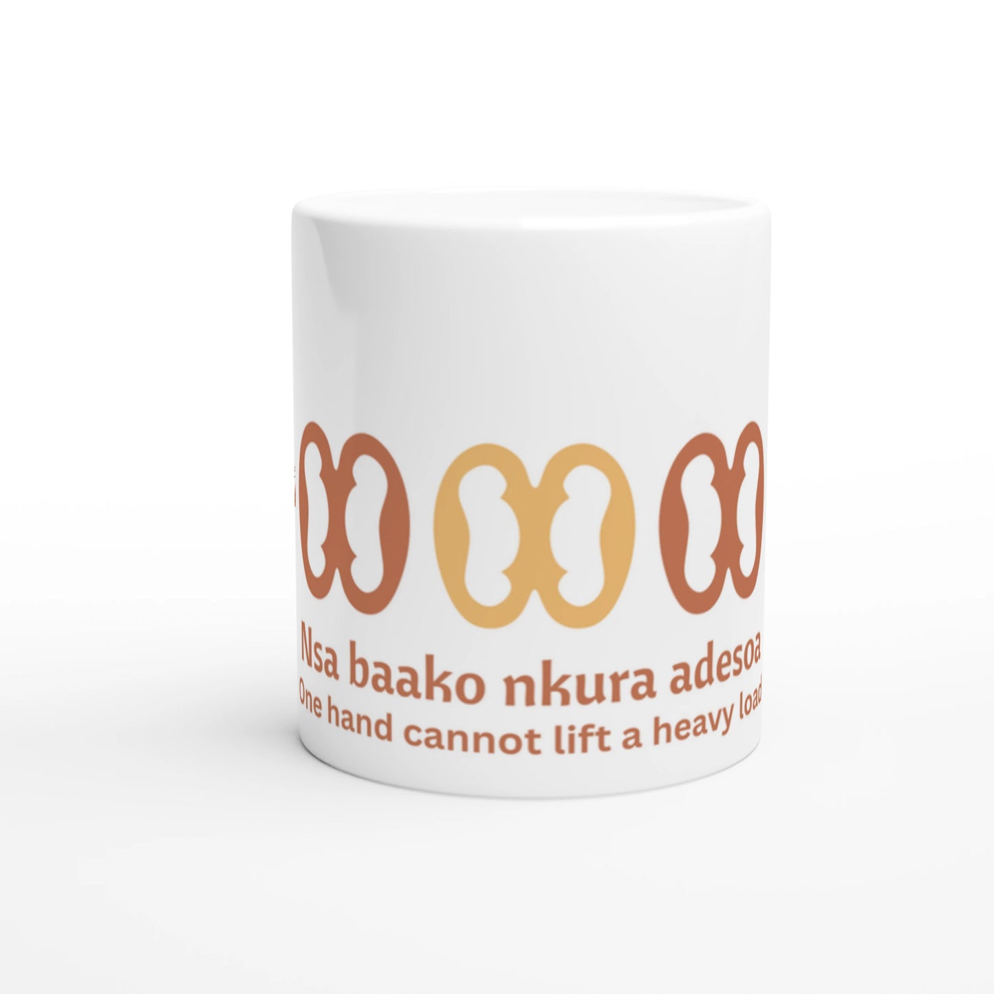 Twi Proverb Mug | Ghanaian Wisdom Coffee Cup | African Heritage Gift