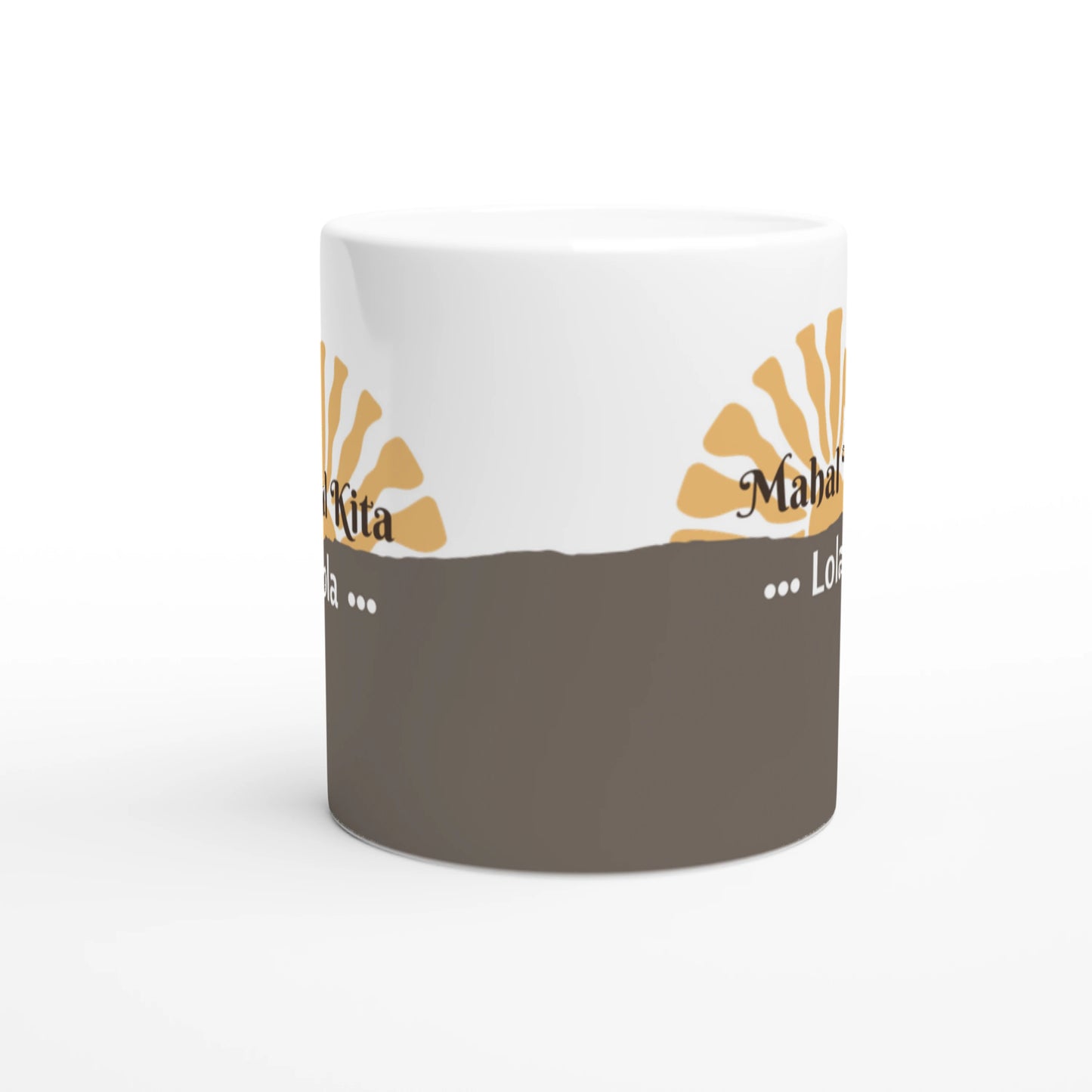 Mahal Kita, Lola Mug | Filipino Grandma Gift | Filipino Tagalog Coffee Cup