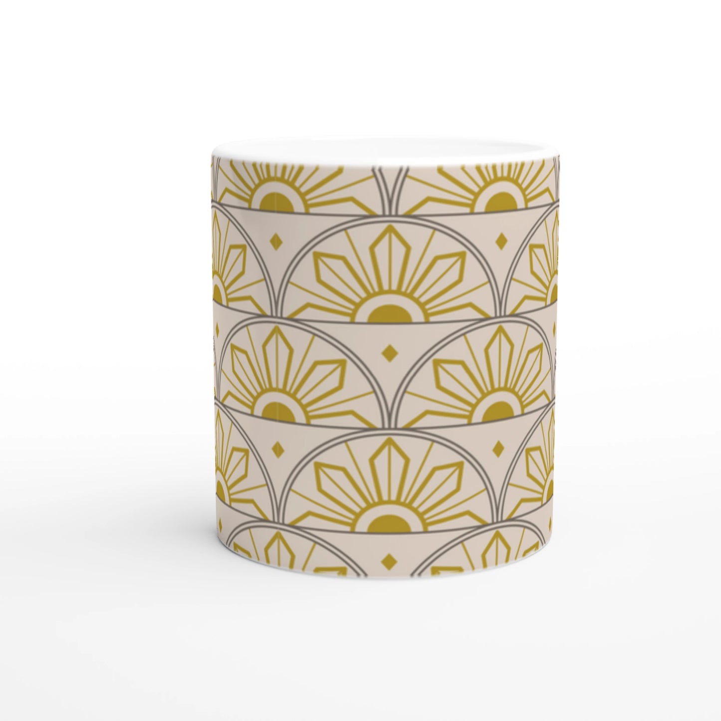 Rising Sun Filipino Mug | Morning Sun Heritage Coffee Cup