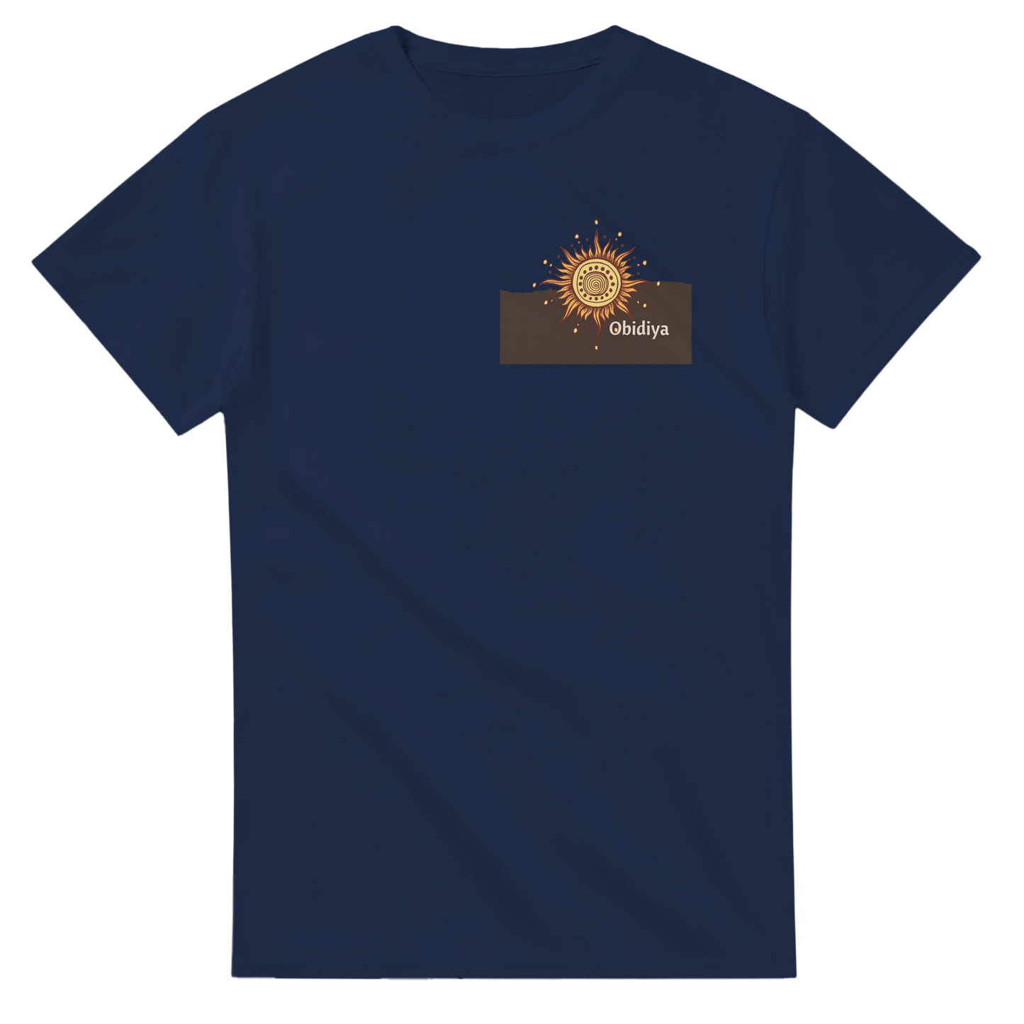 Sun Motif Shirt | Igbo Crewneck T-shirt