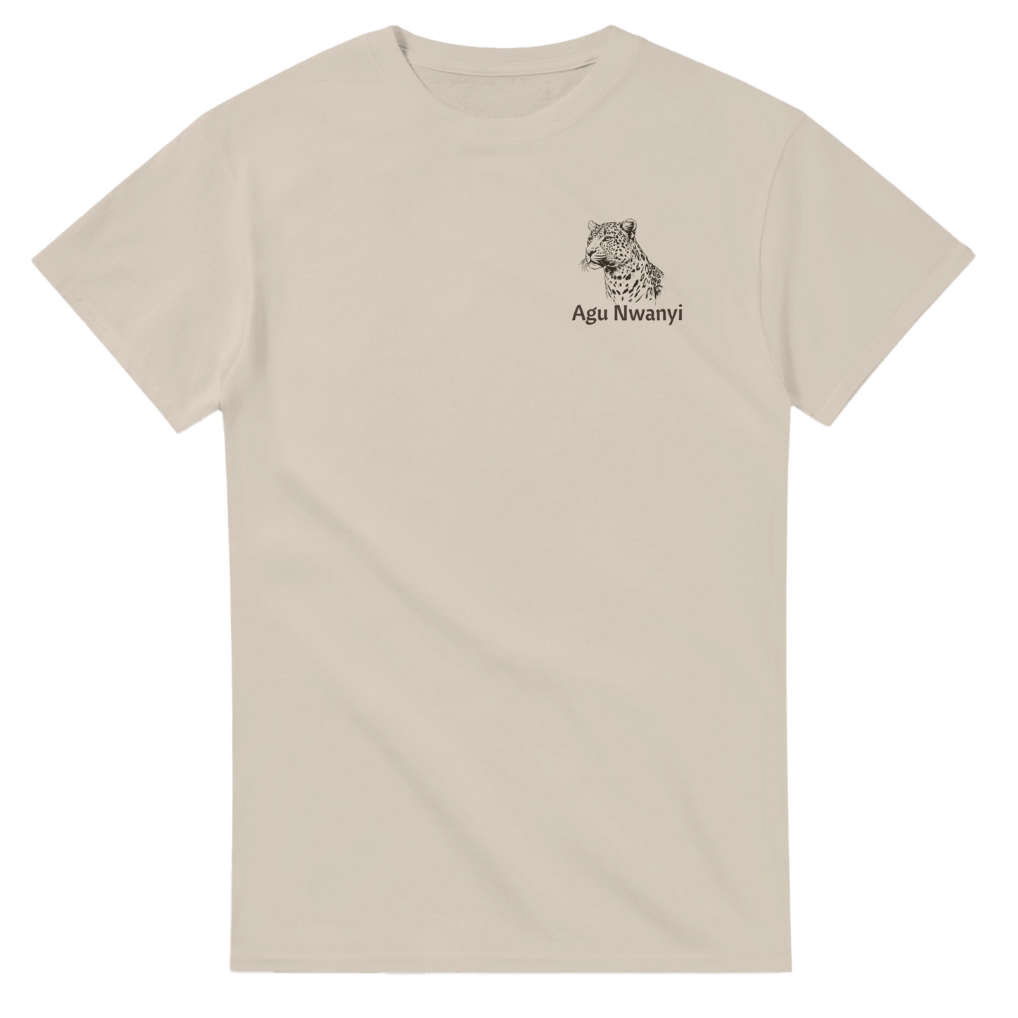 Igbo Crewneck T-Shirt | African Leopard Shirt