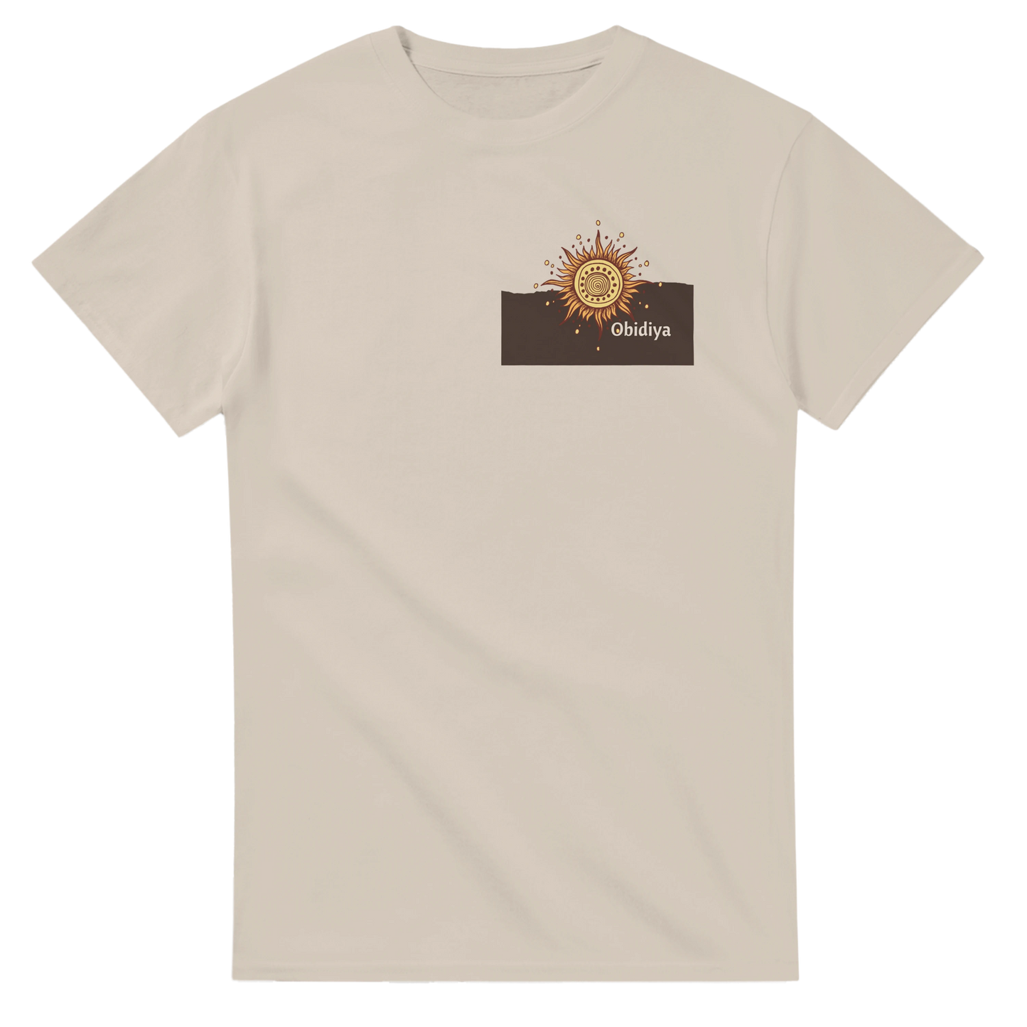 Sun Motif Shirt | Igbo Crewneck T-shirt