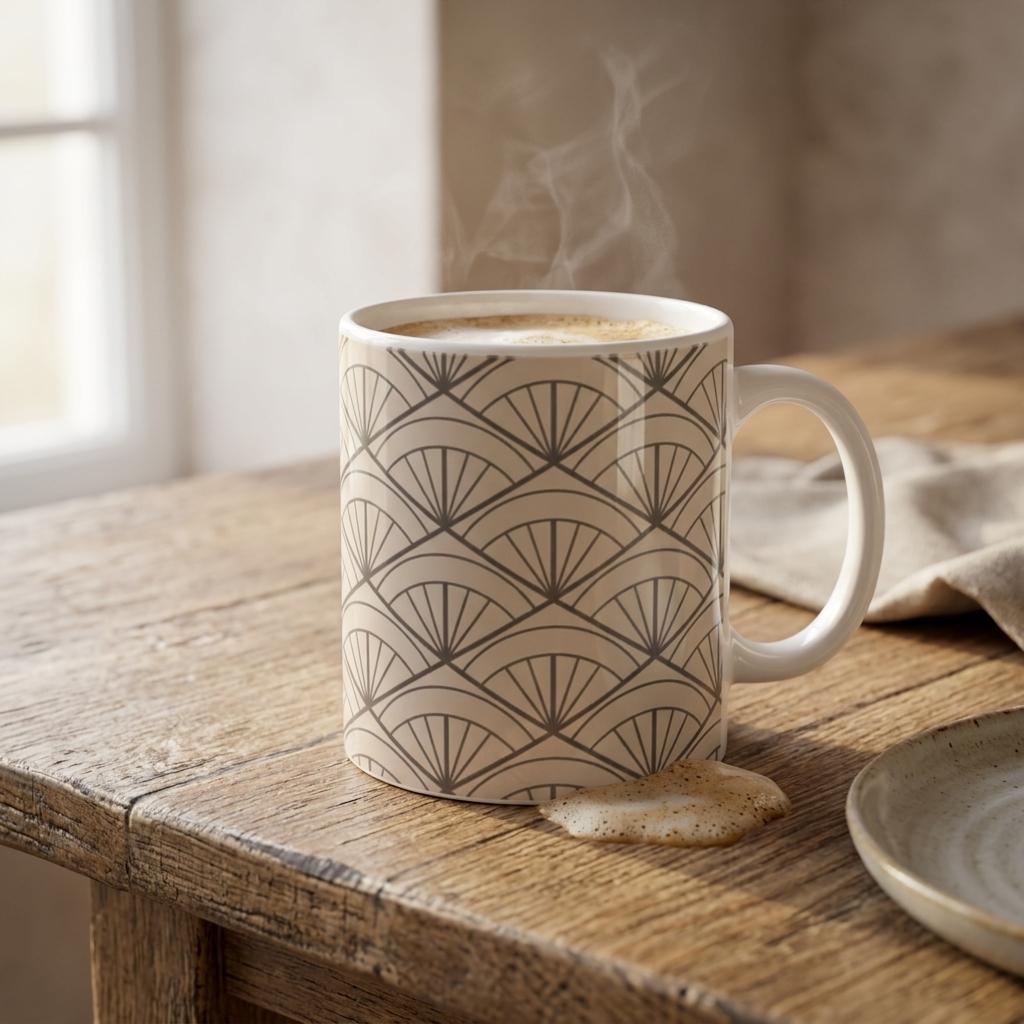 Island Horizons Coffee Cup | Coastal Sand Mug