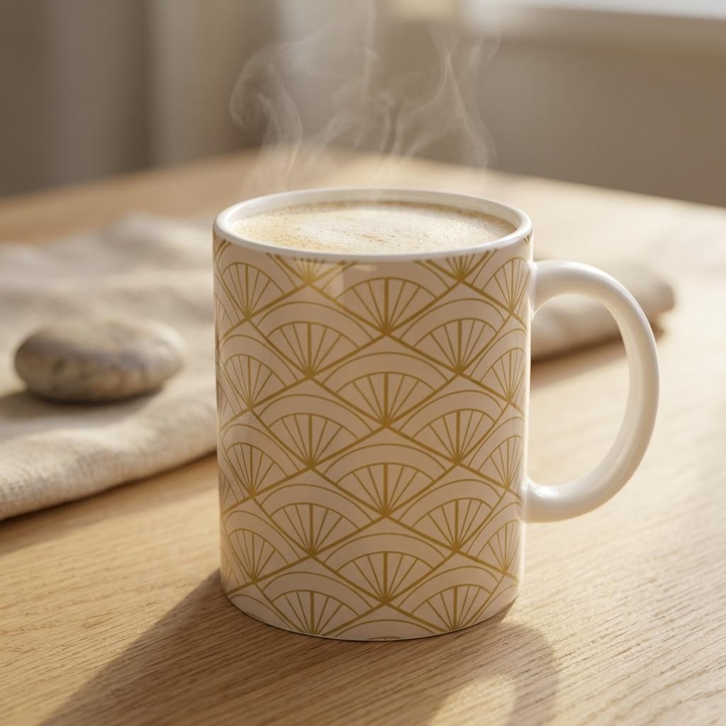 Island Horizons Filipino Mug | Golden Horizon Coffee Cup