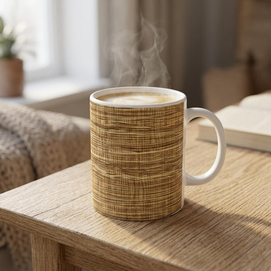 Bamboo Weave Coffee Cup | Filipino Heritage Mug