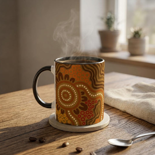 Echoes of Home Coffee Cup | Harvest Song Igbo Story Mug