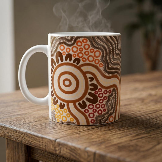 Echoes of Home Coffee Cup | Dawn Song Igbo Story Mug