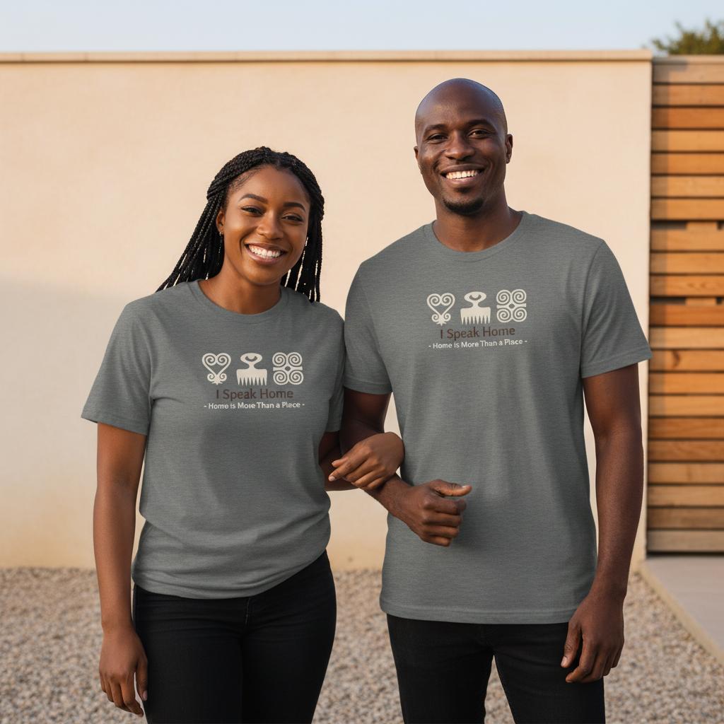 Adinkra Symbols T-Shirt | African Heritage Shirt