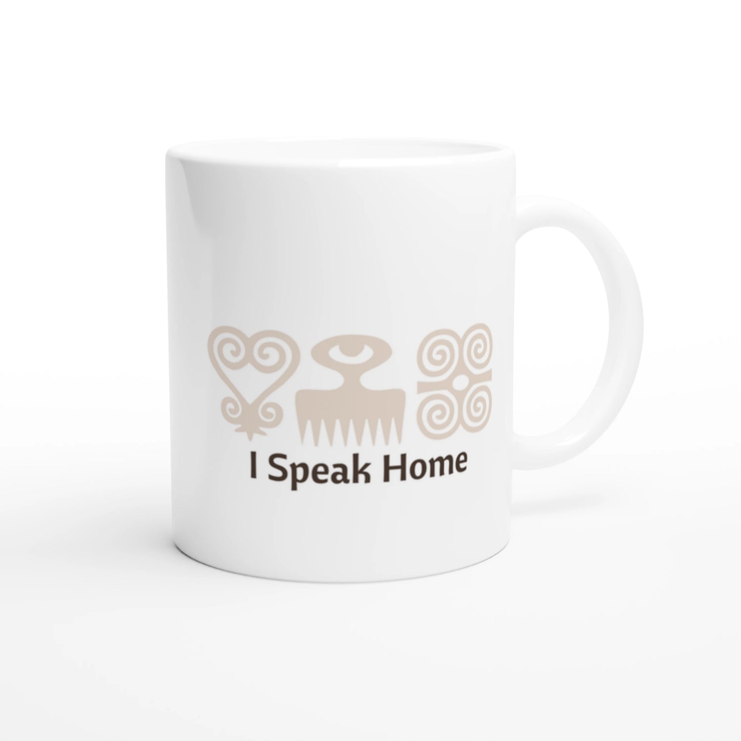 African Heritage Coffee Cup | Adinkra Symbols Mug