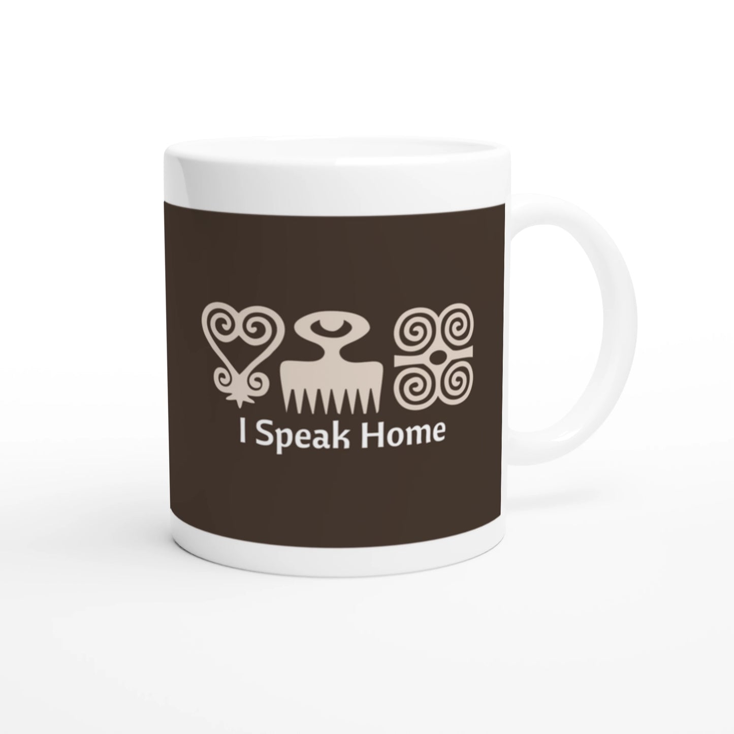 African Heritage Coffee Cup | Adinkra Symbols Mug