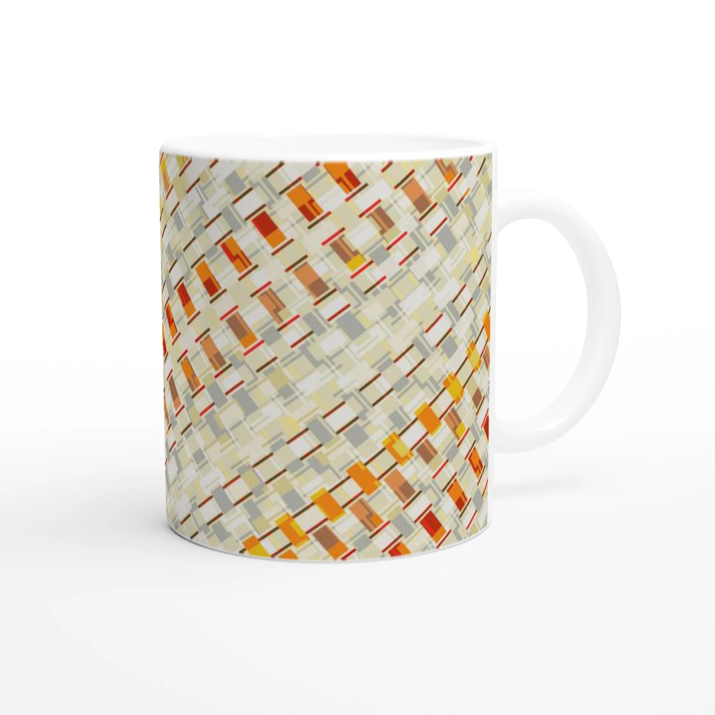 Woven Heritage Coffee Cup | Filipino Inspired Pattern Mug