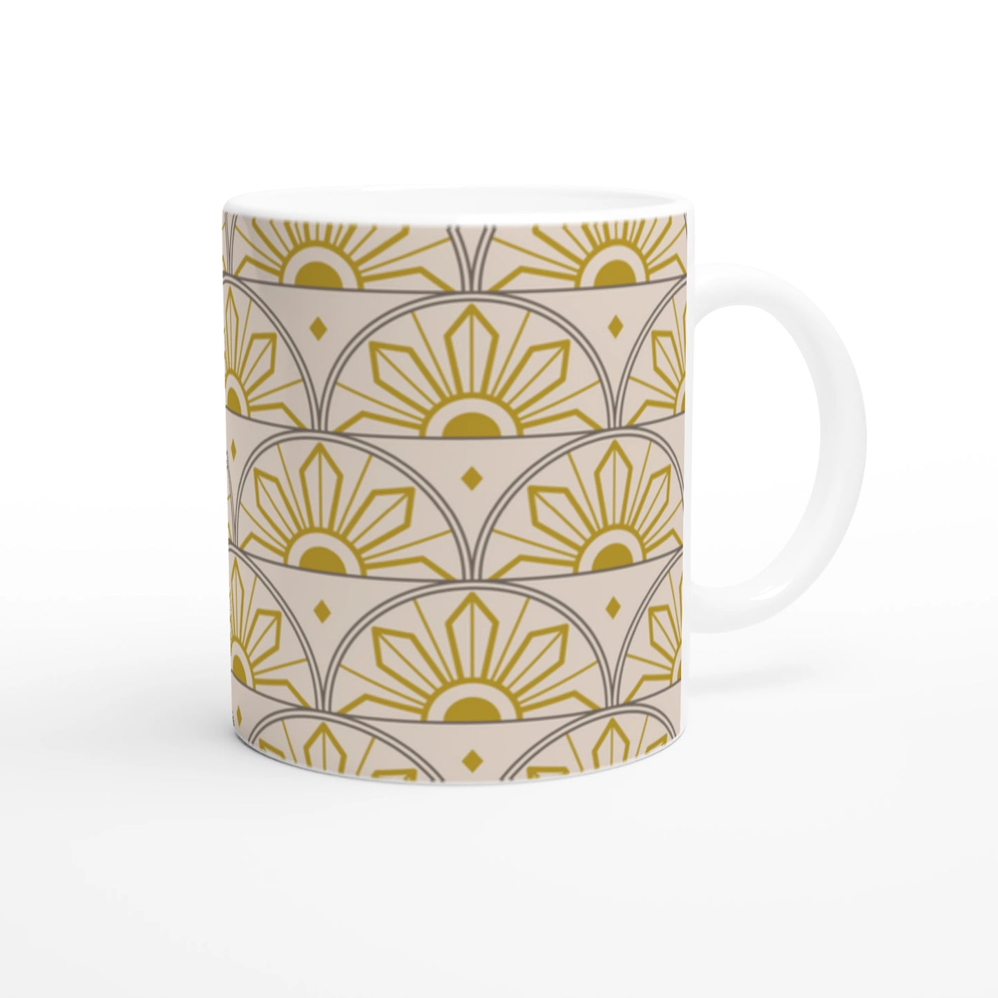 Rising Sun Filipino Mug | Morning Sun Heritage Coffee Cup